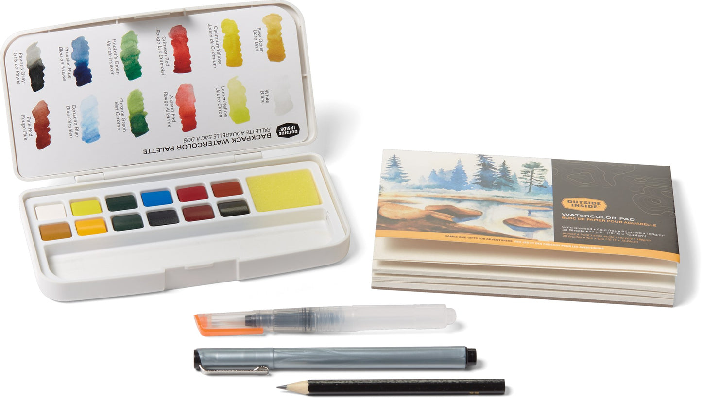 BACKPACK WATERCOLOR KIT