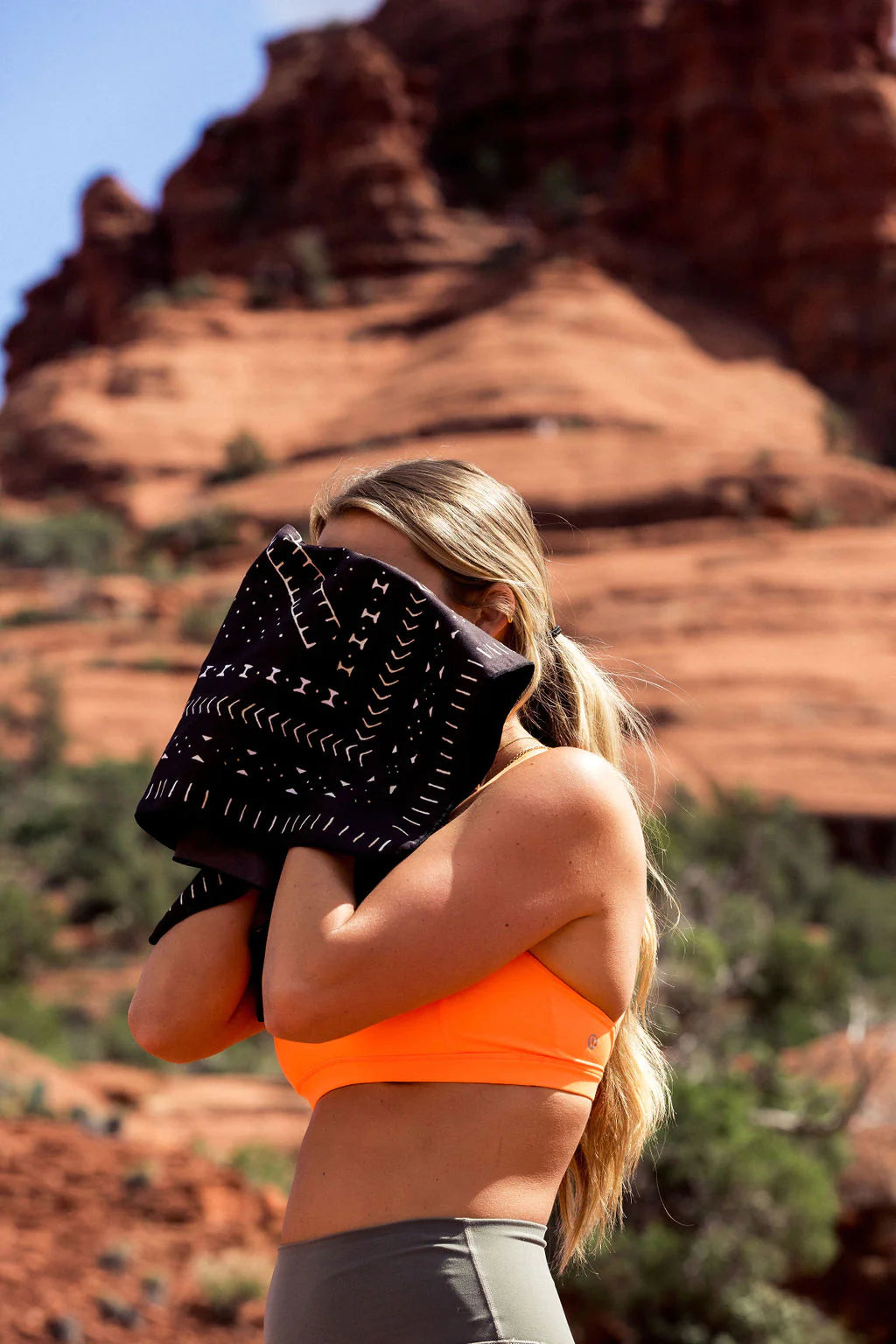 Bandana Towel: Mud Cloth