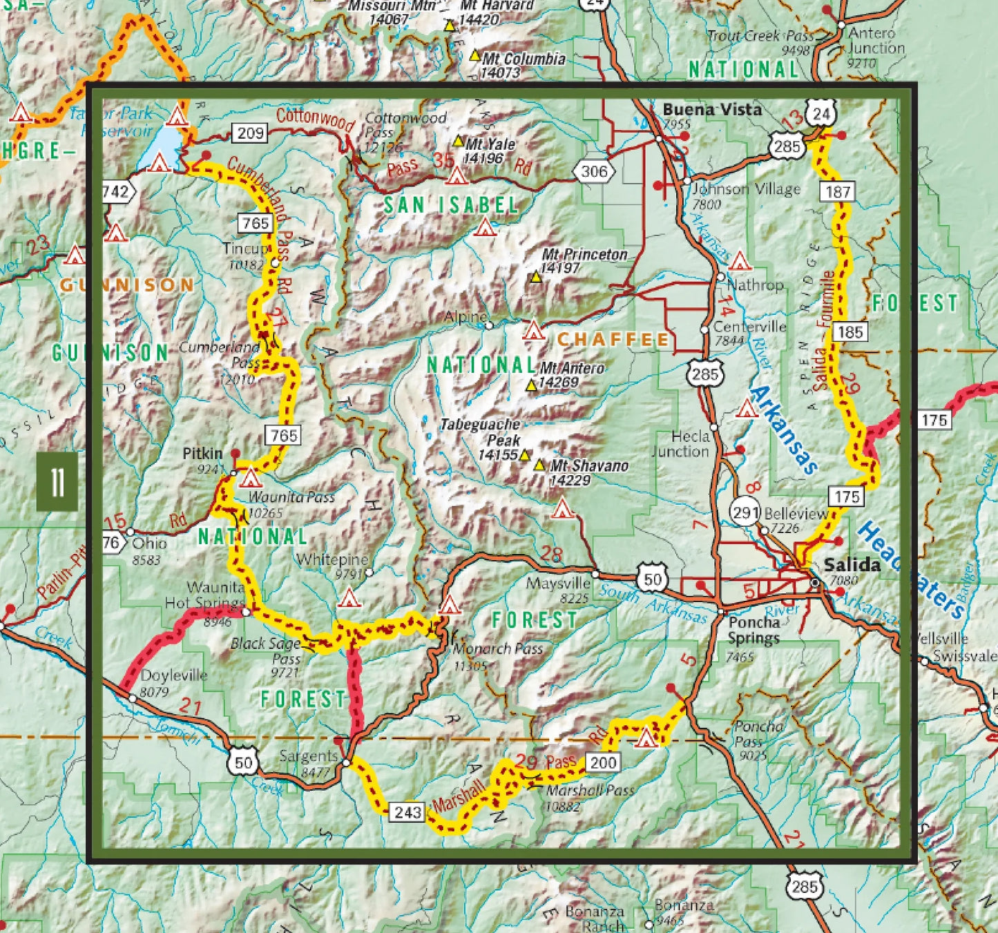 Southern California - Southern California Adventure Series Map