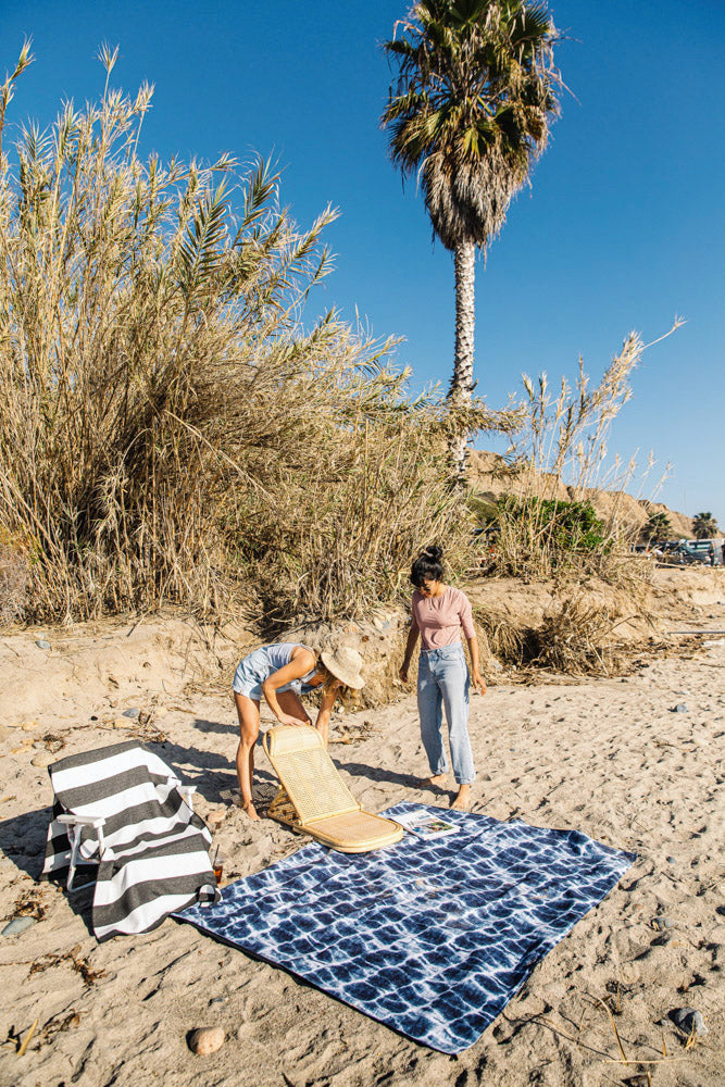 Original Towel: Stripes Noll Black