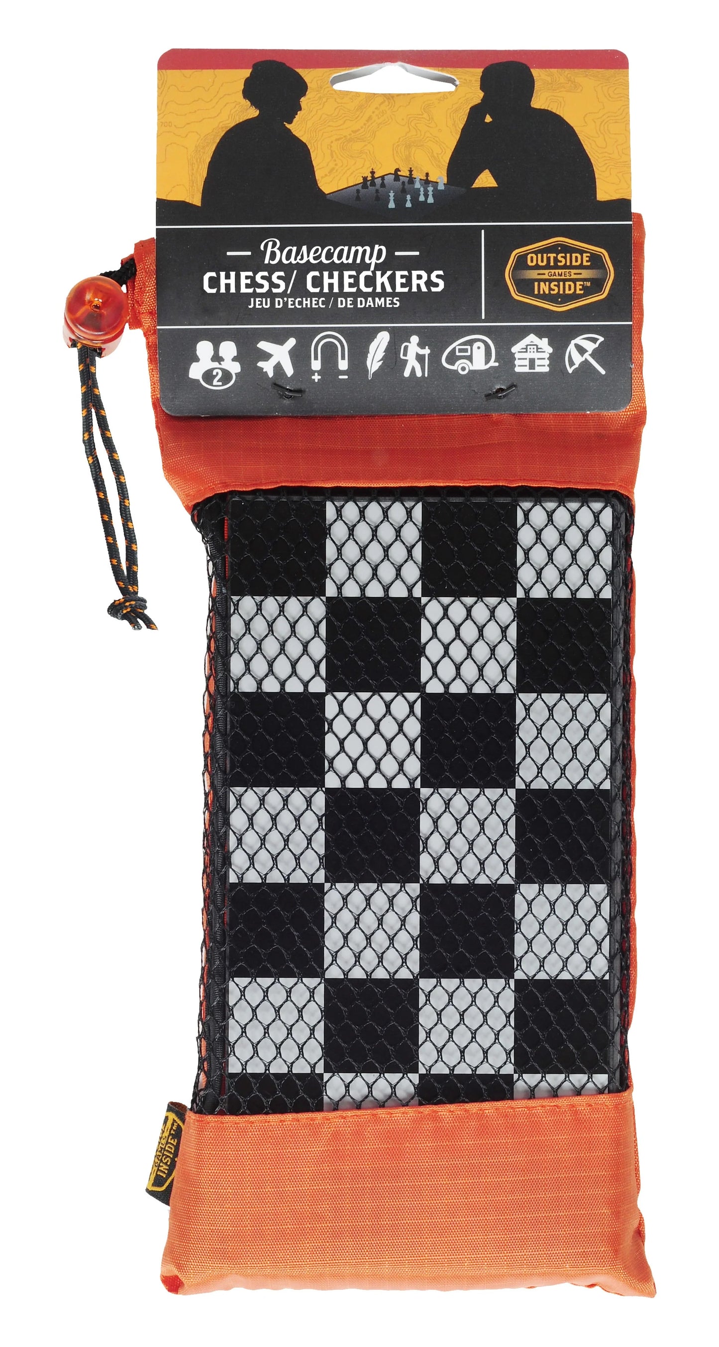 Basecamp Magnetic Chess/Checkers Game