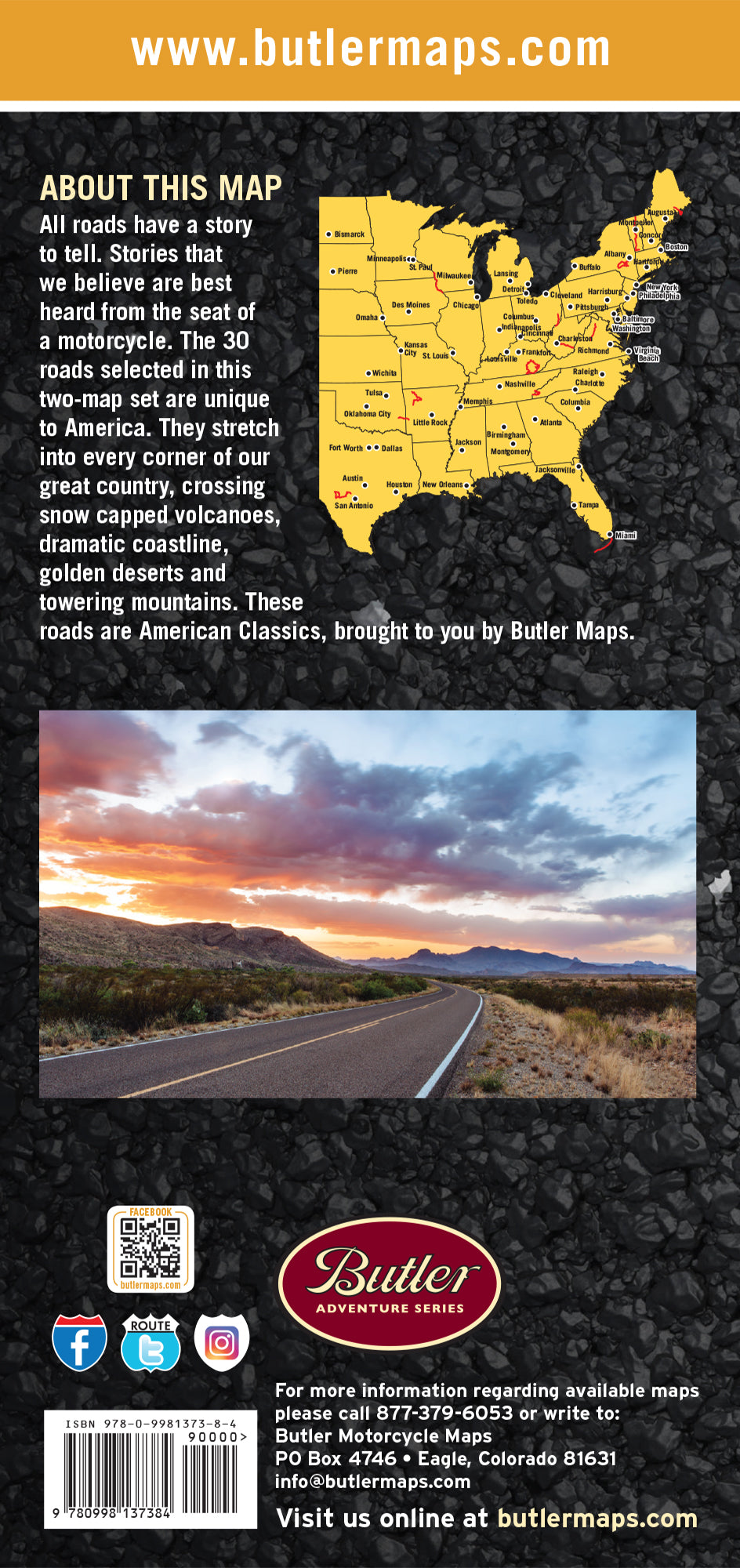 The American Classics Map Set