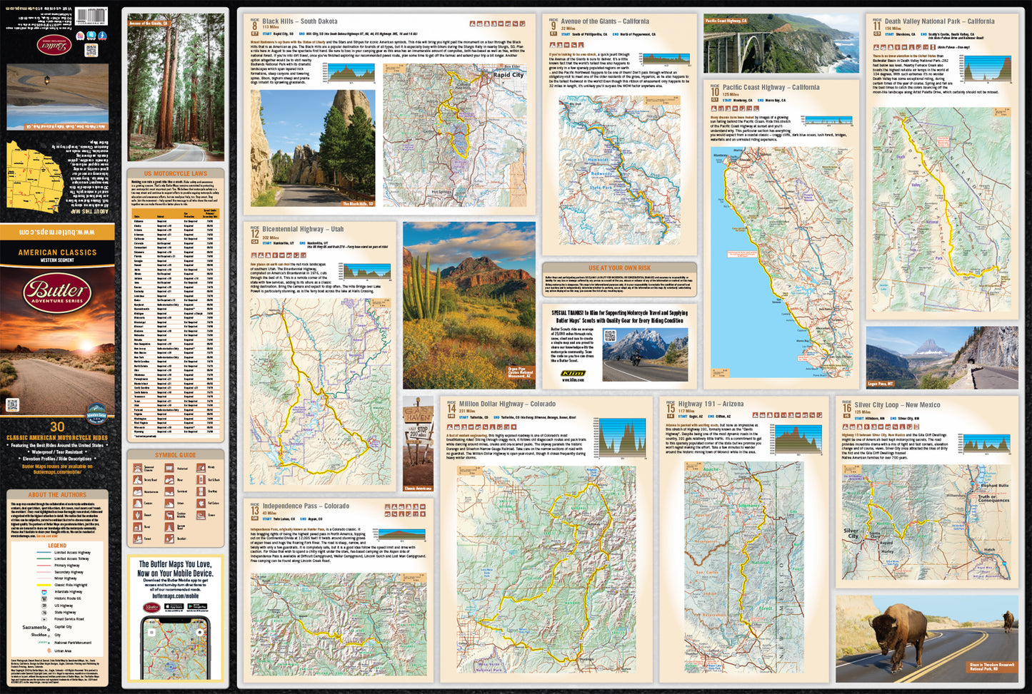 The American Classics Map Set