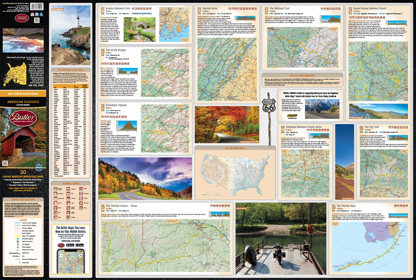 The American Classics Map Set