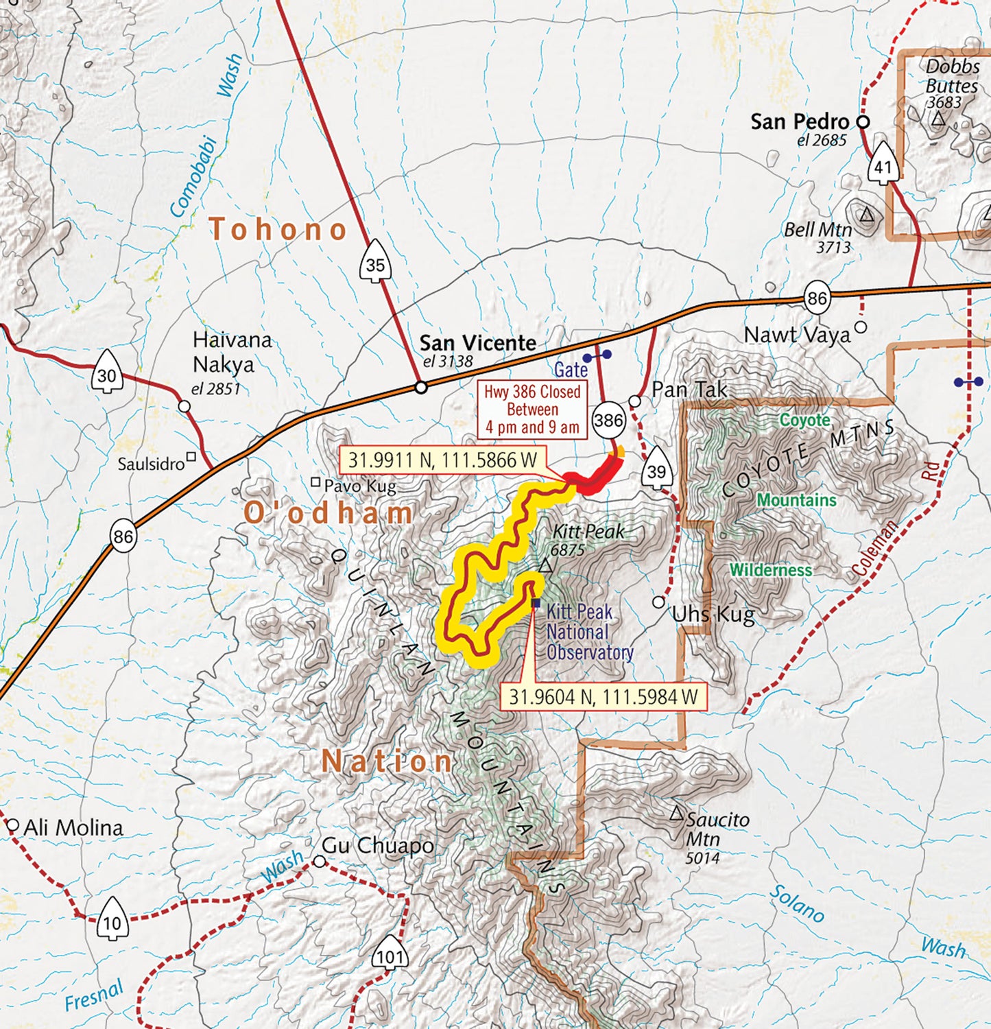 Arizona G1 Map – V3