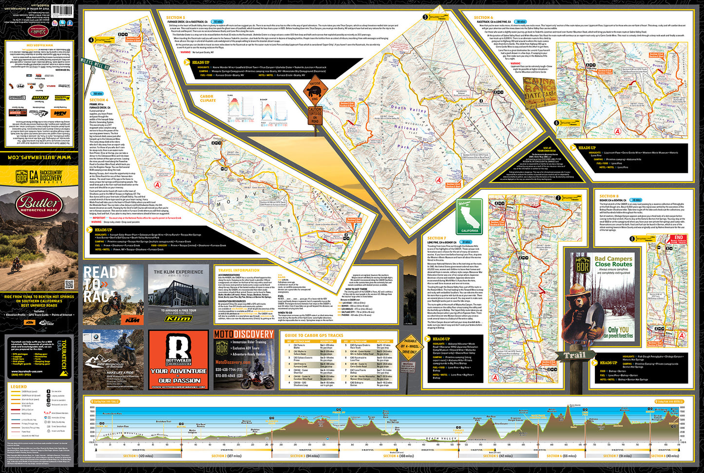 California-South Backcountry Discovery Route Map – V1