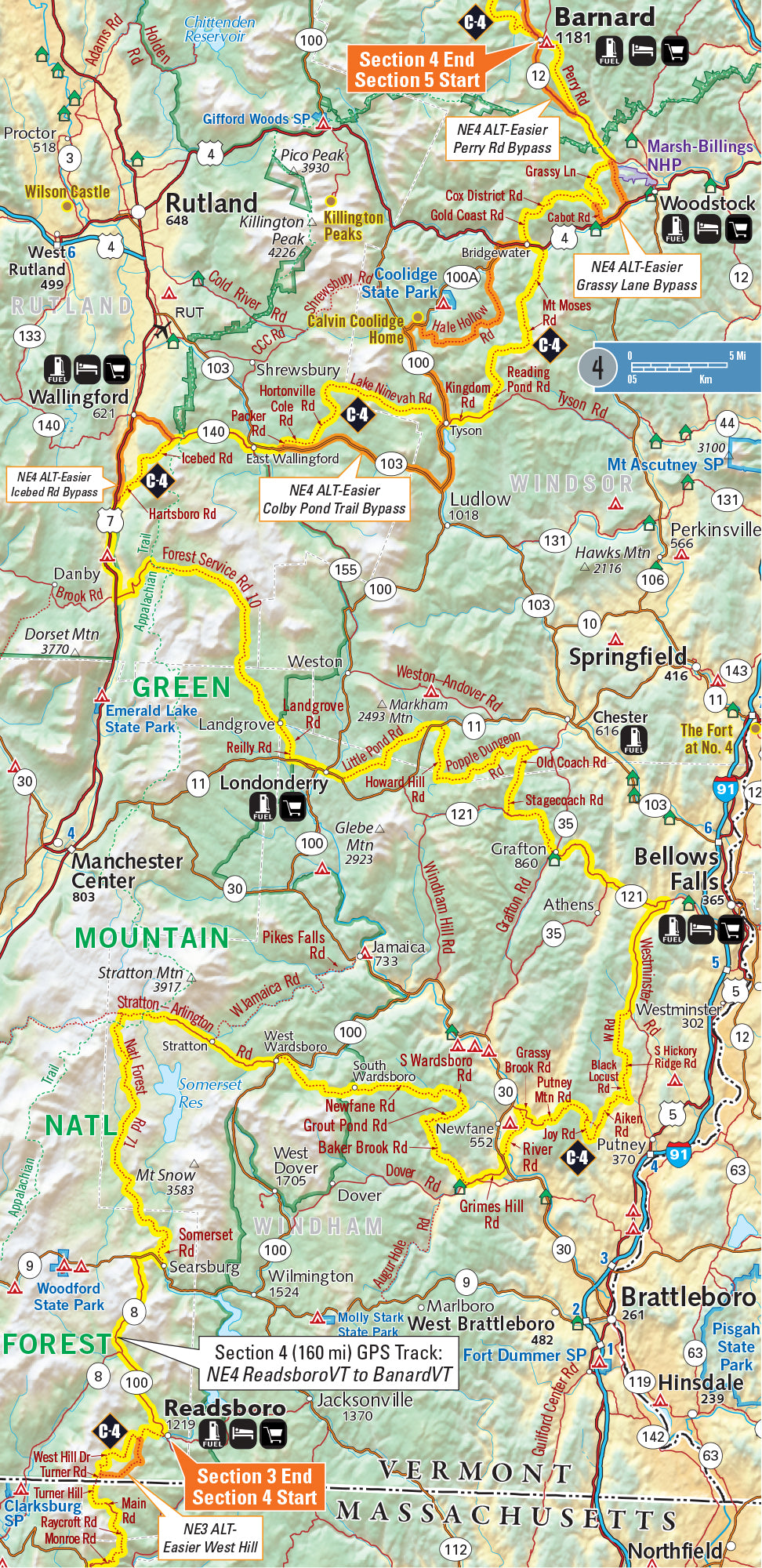 Northeast Backcountry Discovery Route (NEBDR) Map