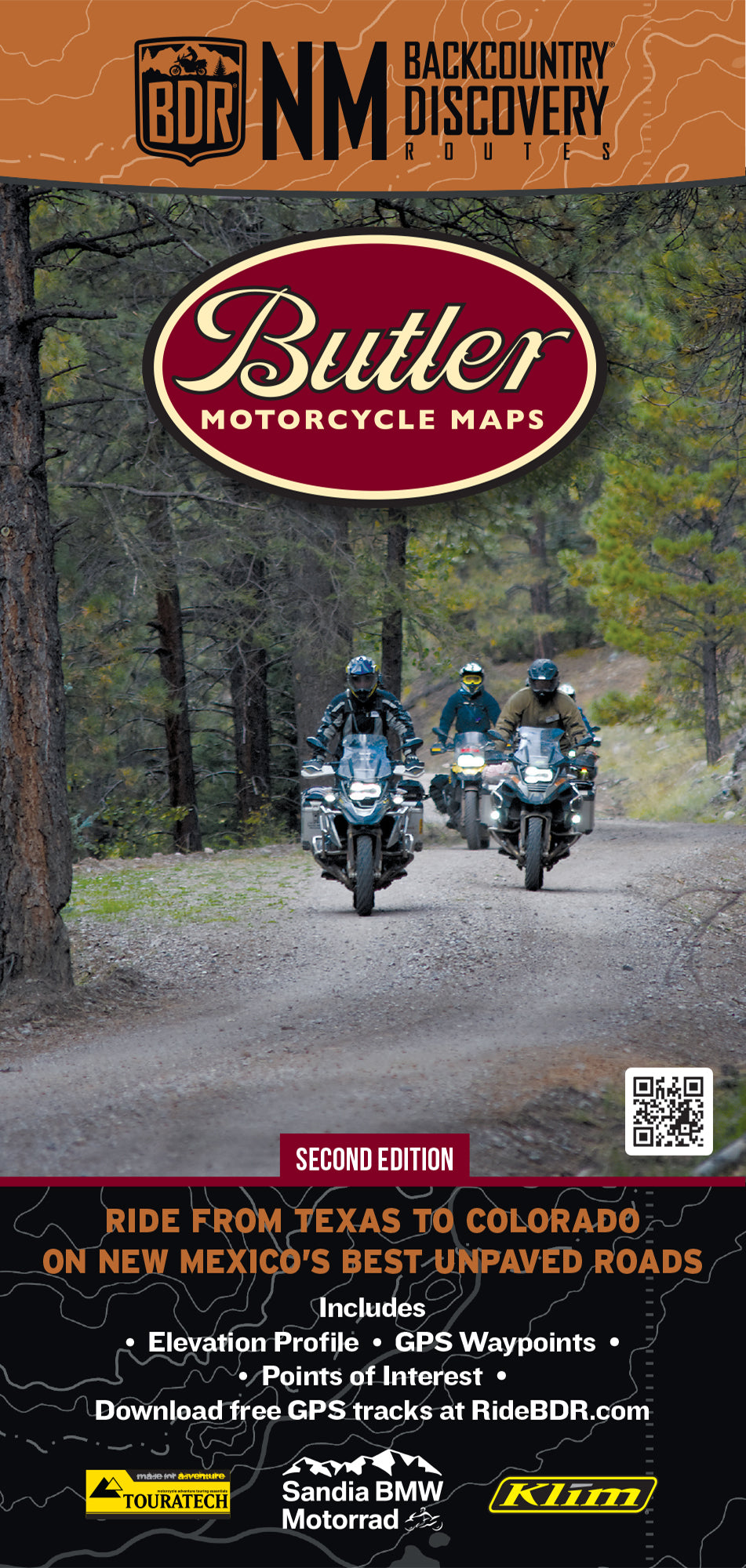 New Mexico Backcountry Discovery Route (NMBDR) Map 2nd Edition
