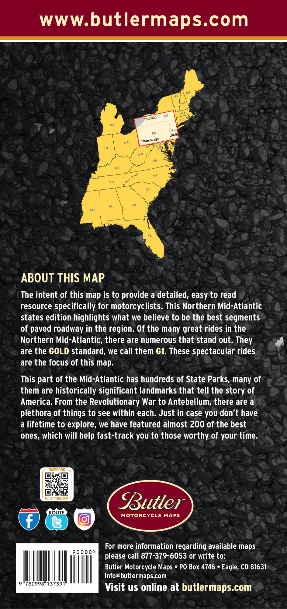 Northern Mid-Atlantic G1 Map