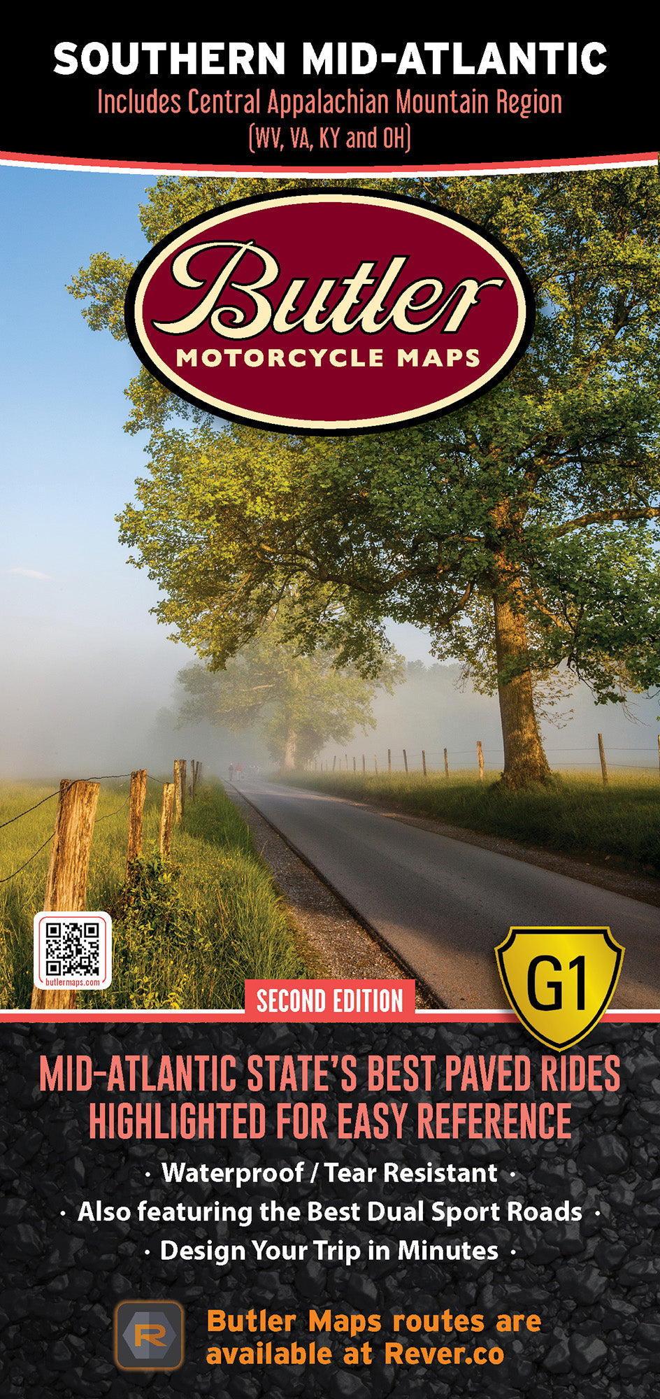 Southern Mid-Atlantic States G1 map – V2