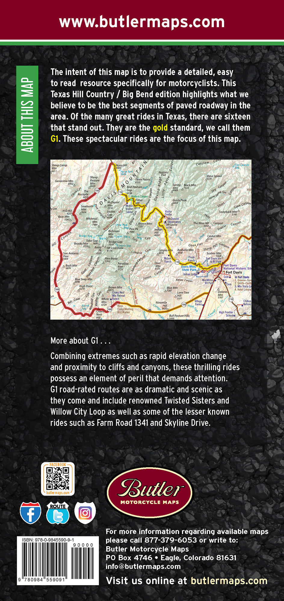 Texas Hill Country/Big Bend NP G1 Map – V7