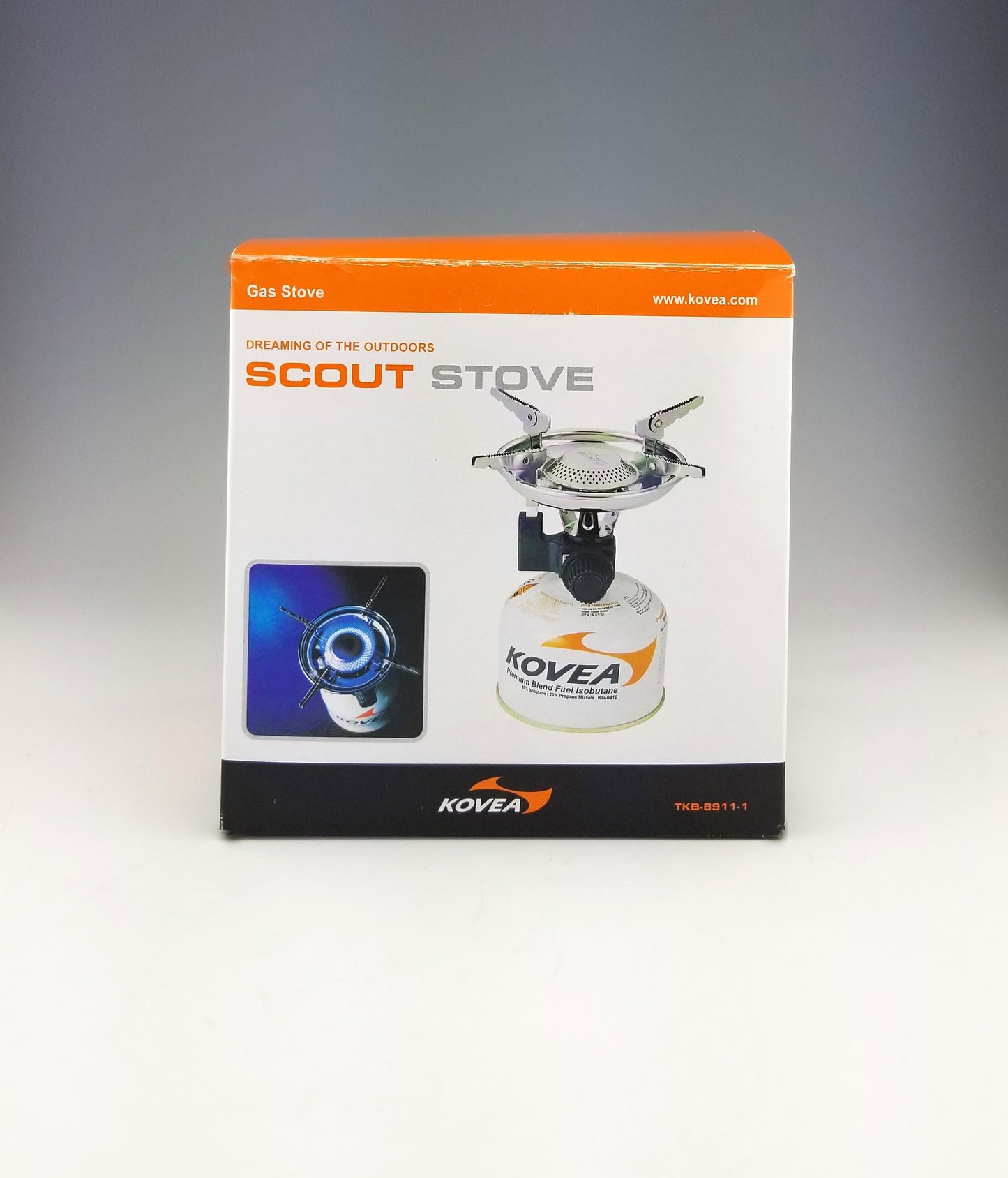Kovea Scout Stove - Isobutane or Propane Based