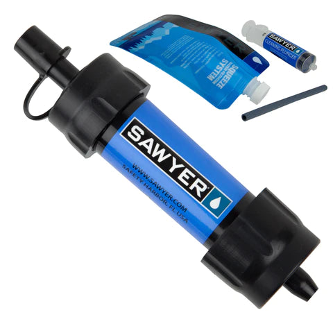Sawyer Mini Water Filtration System - Cardboard Packaging