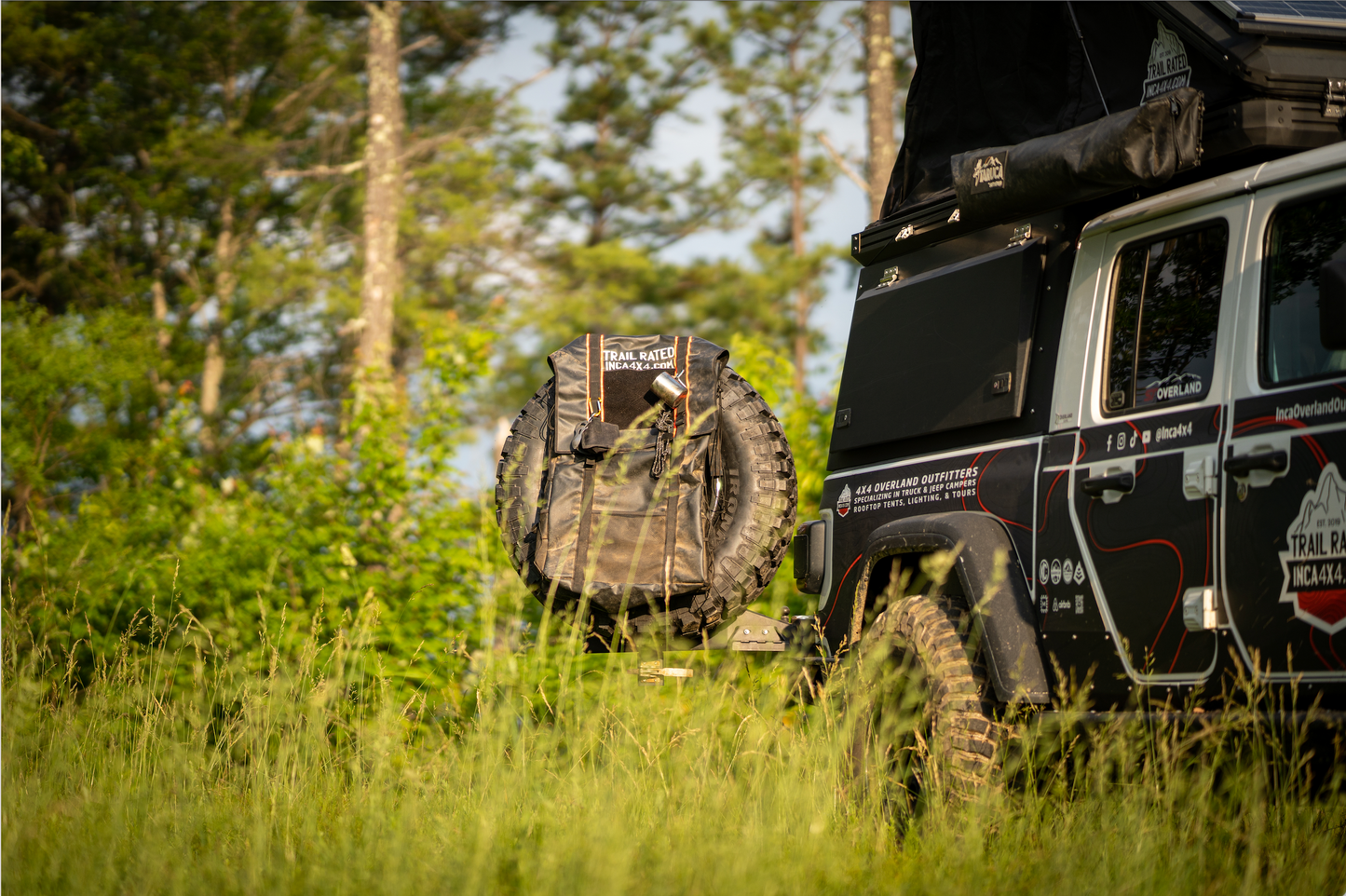 Series II Overland Spare Tire Tailgate Bag