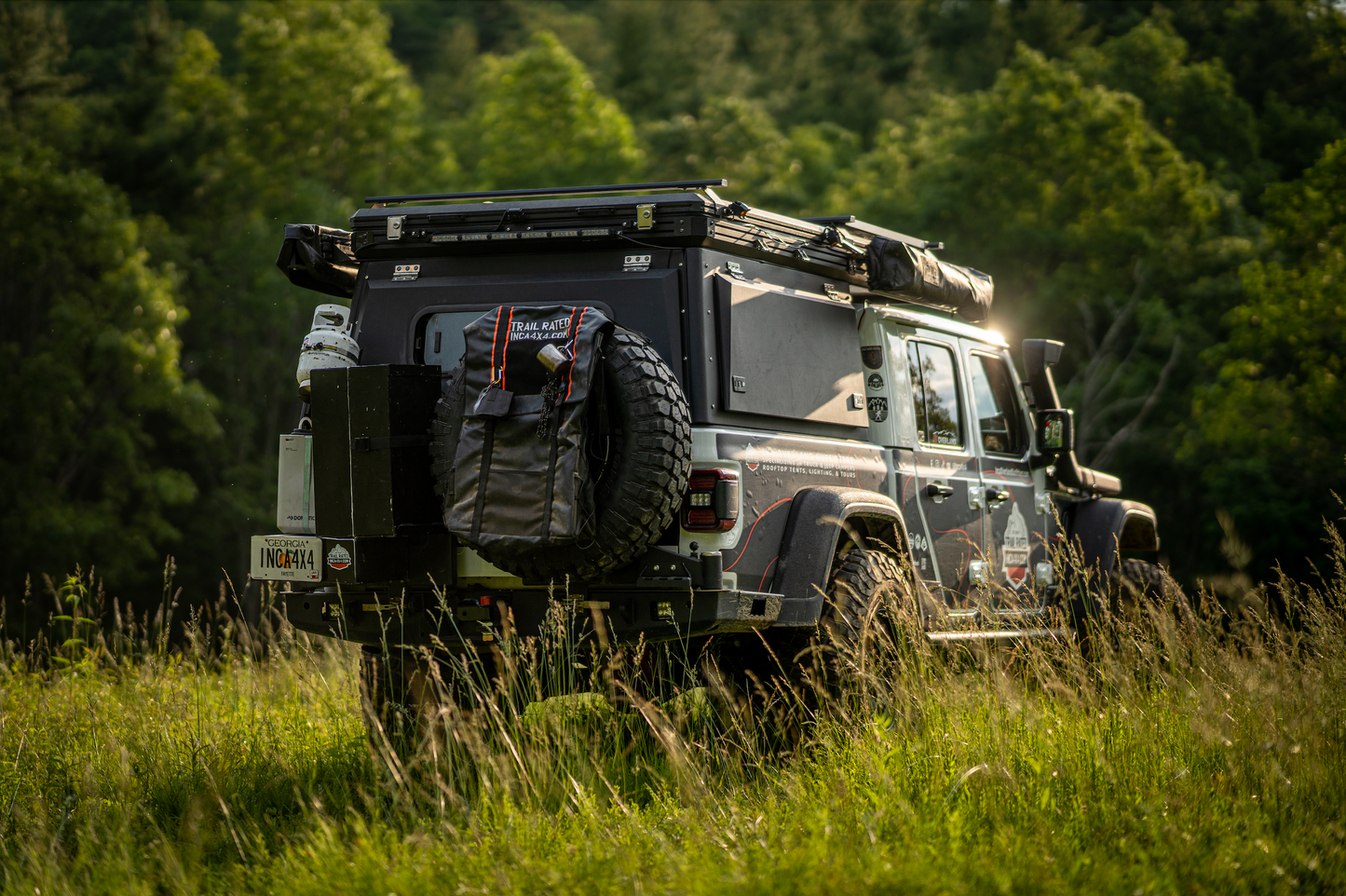 Series II Overland Spare Tire Tailgate Bag