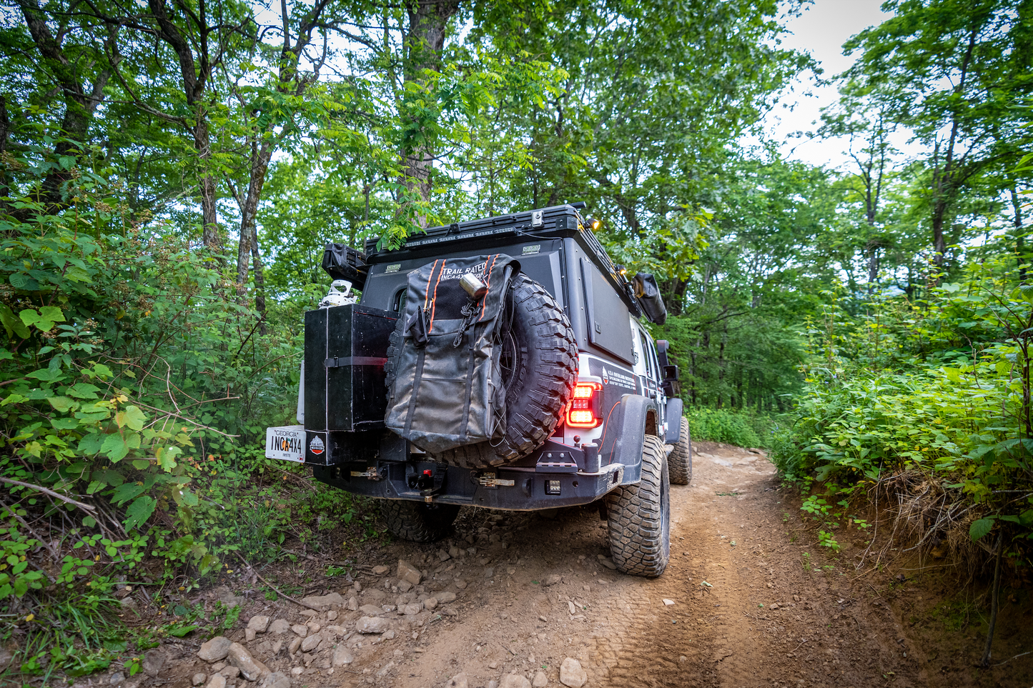 Series II Overland Spare Tire Tailgate Bag