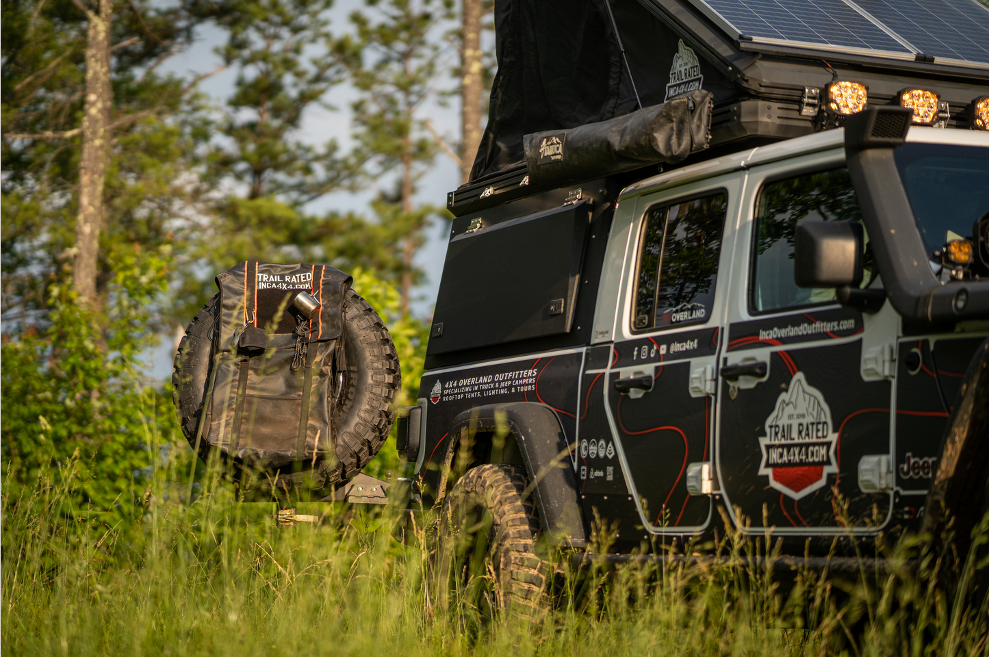 Series II Overland Spare Tire Tailgate Bag
