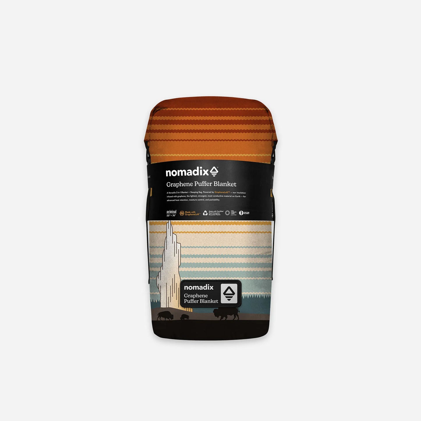 Graphene Puffer Blanket: Yellowstone