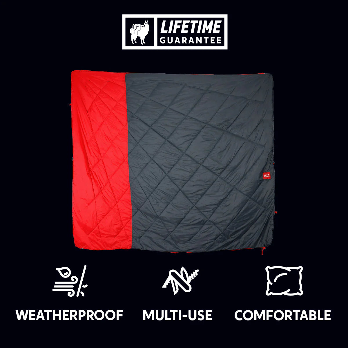 360° THERMAQUILT 3-IN-1 BLANKET, SLEEPING BAG & HAMMOCK UNDERQUILT
