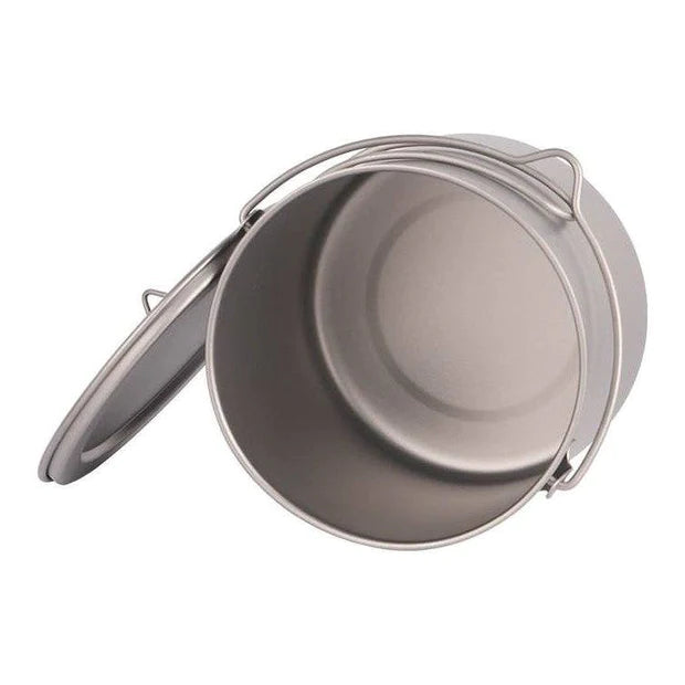 TITANIUM COOKING POT - 1.1L or 1100 ML