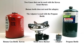 Kovea Scout Stove - Isobutane or Propane Based