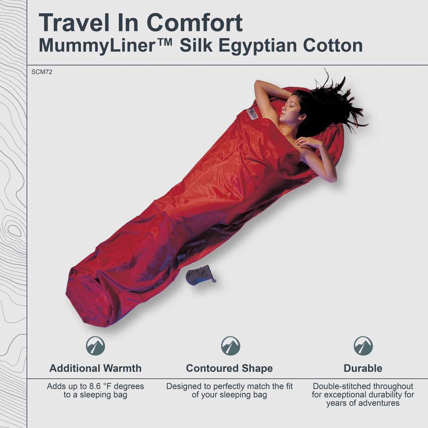 COCOON - Premium - MummyLiner Silk / Egyptian Cotton