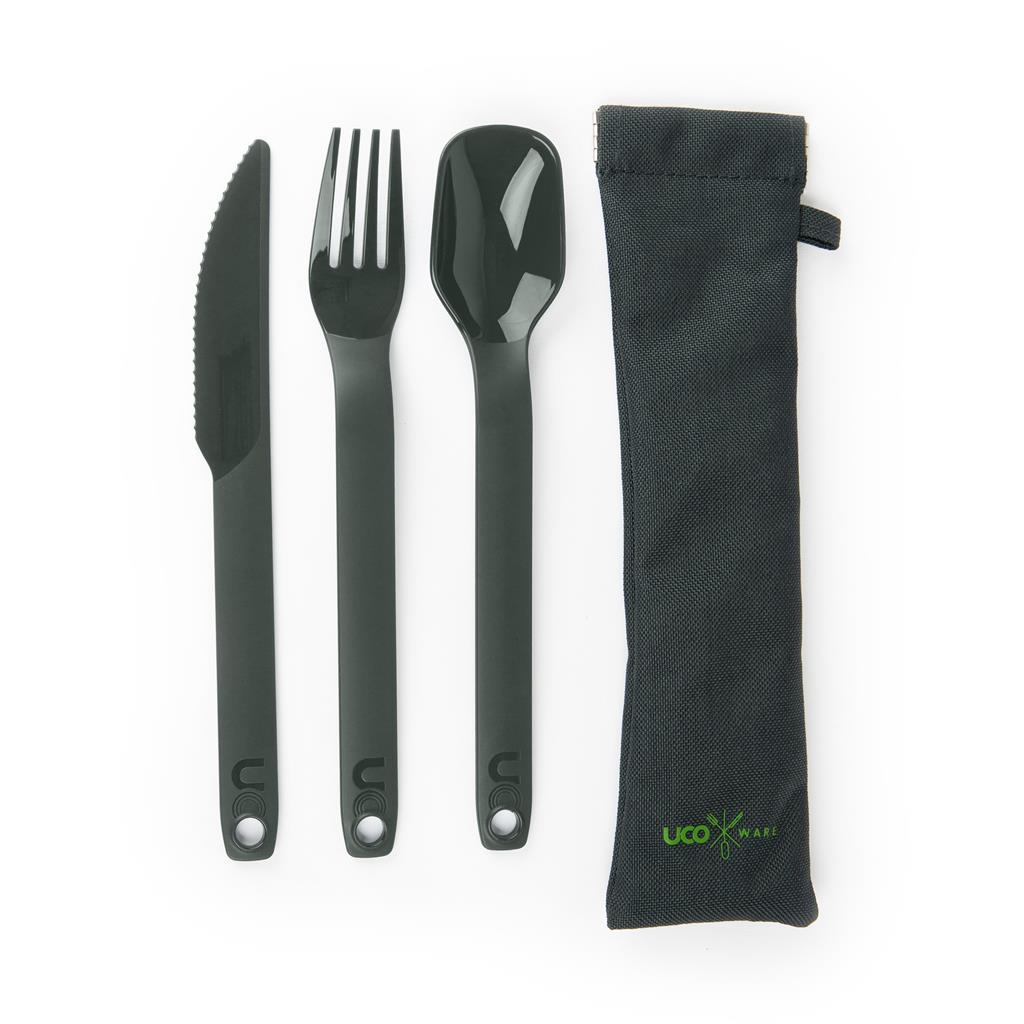 ECO 3-PIECE EVERYDAY UTENSIL SET W/CASE