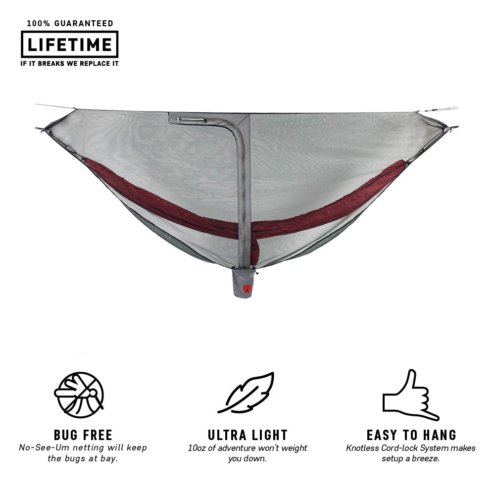 Mozzy Lite Hammock Bug Net - Easy Add On For Any Hammock