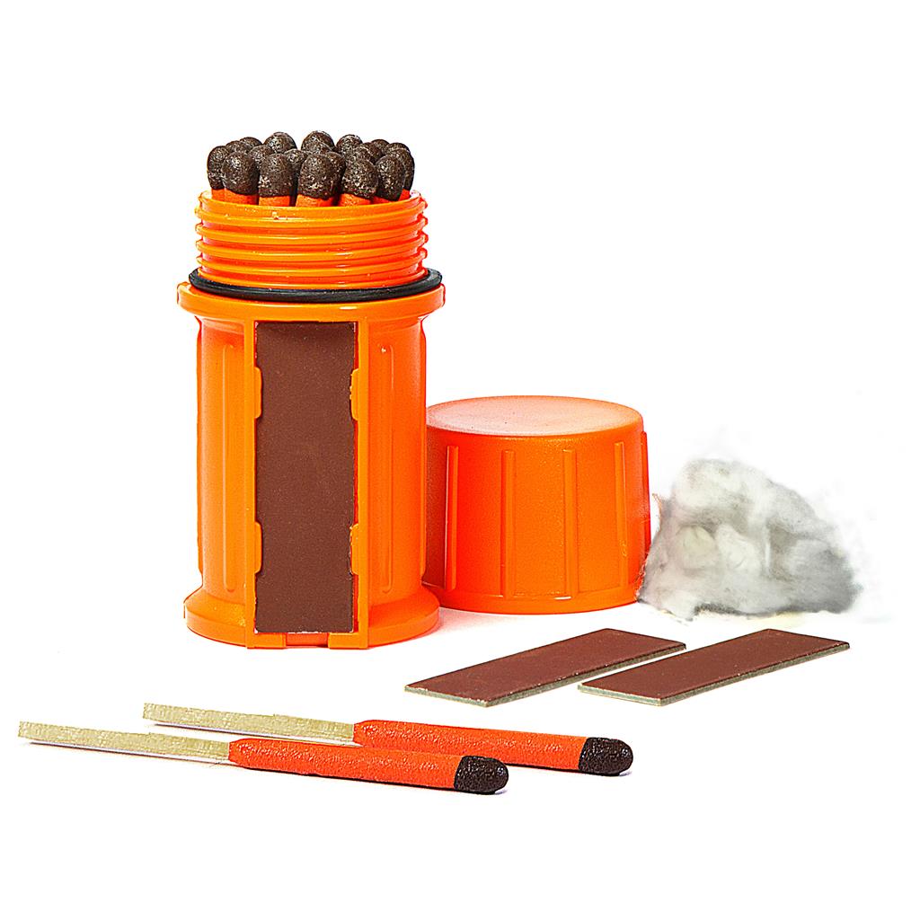 STORMPROOF MATCH CONTAINER W/25 MATCHES