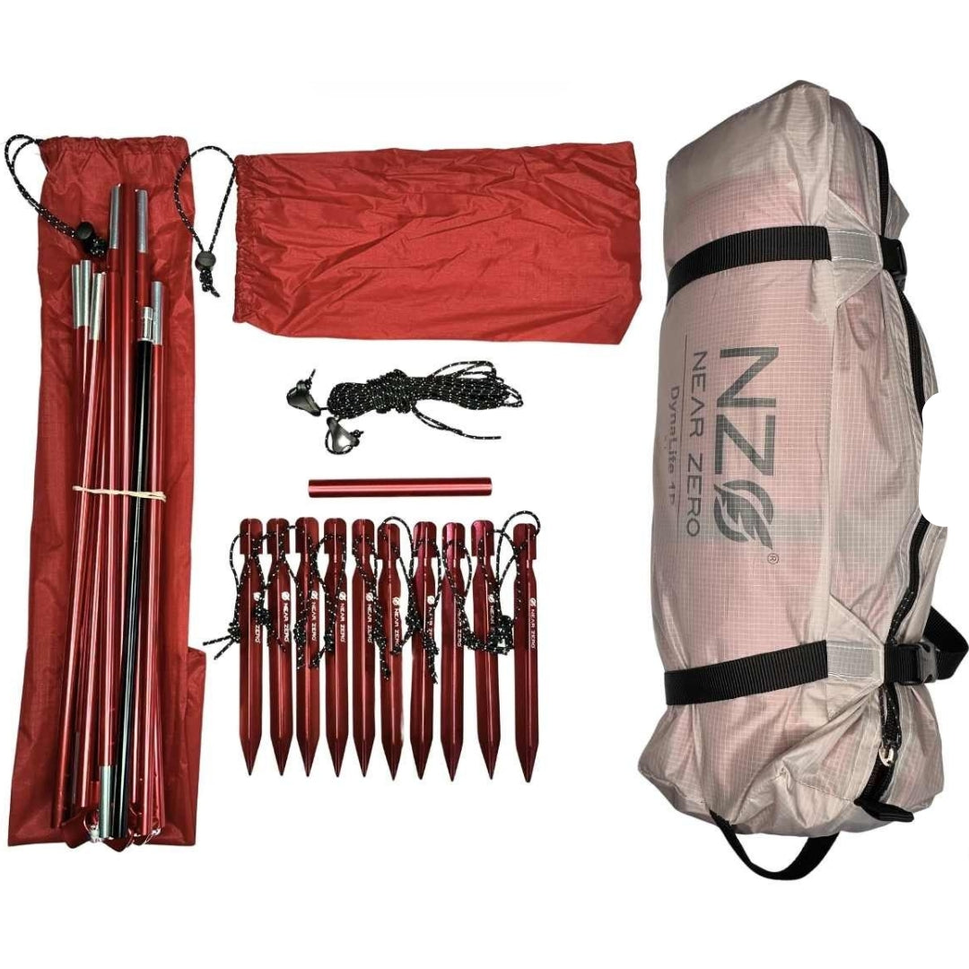 1nite tent app 1P DynaLite – The Adventure Source Japanese Navy Size:14 Pack Neue & Gebrauchte Dirt