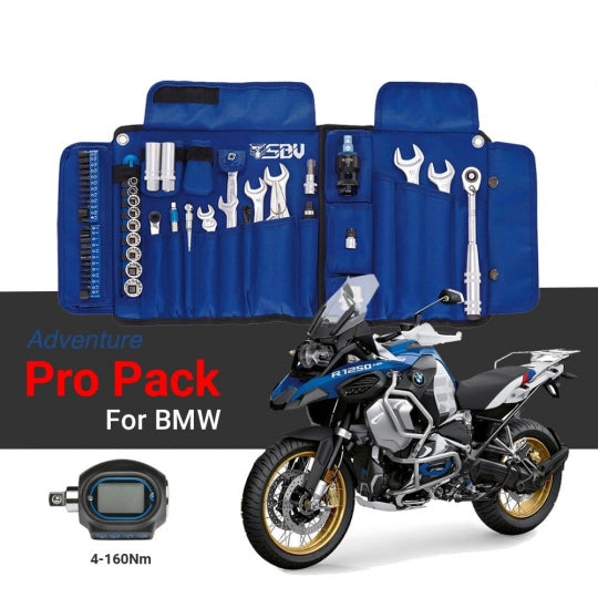 BMW Pro Pack Tool Set (Basic Adv Set, BMV Add-On Pouch & Torque Adapter)