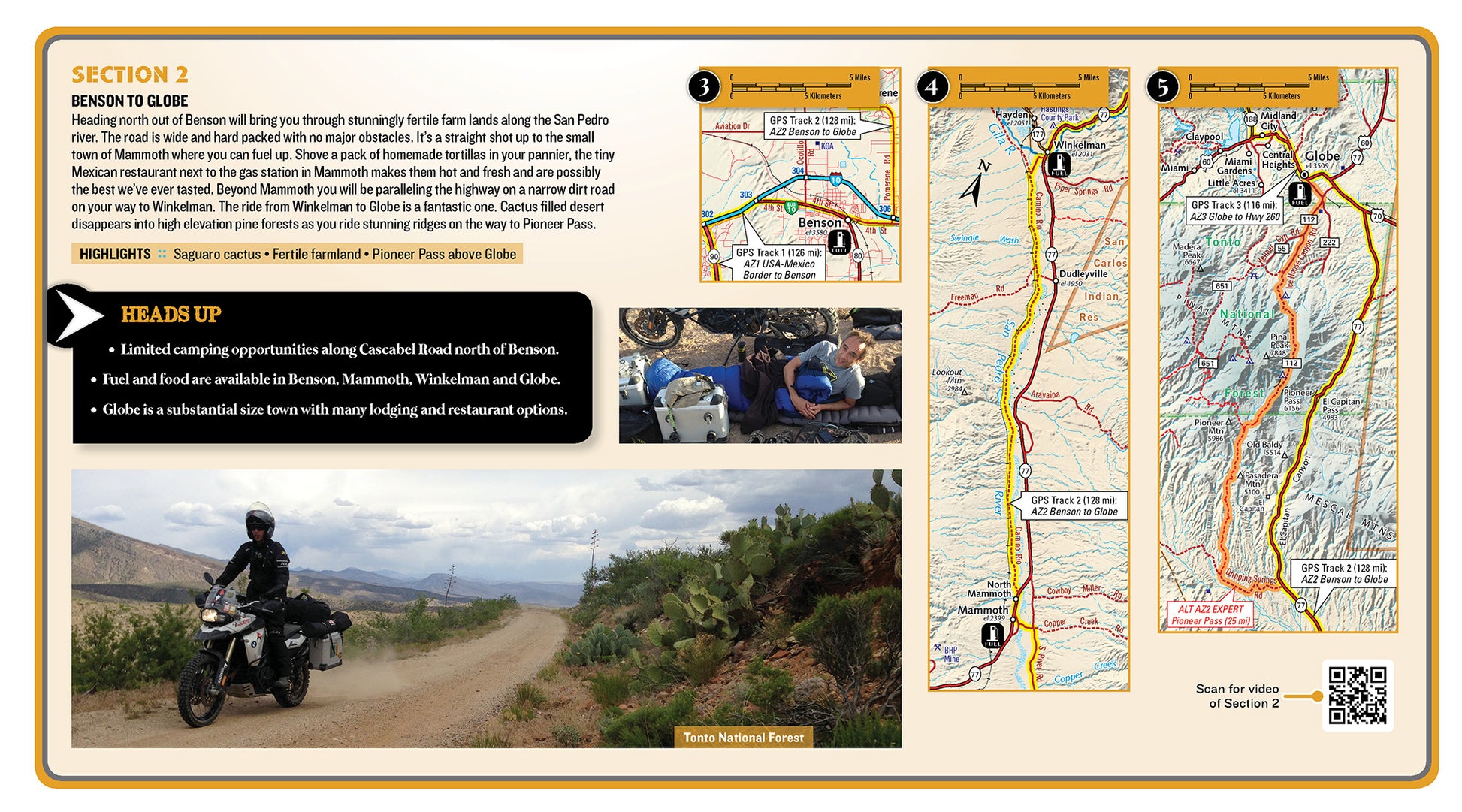 Arizona Backcountry Discovery Route (AZBDR) Map – V3 – The Adventure Source
