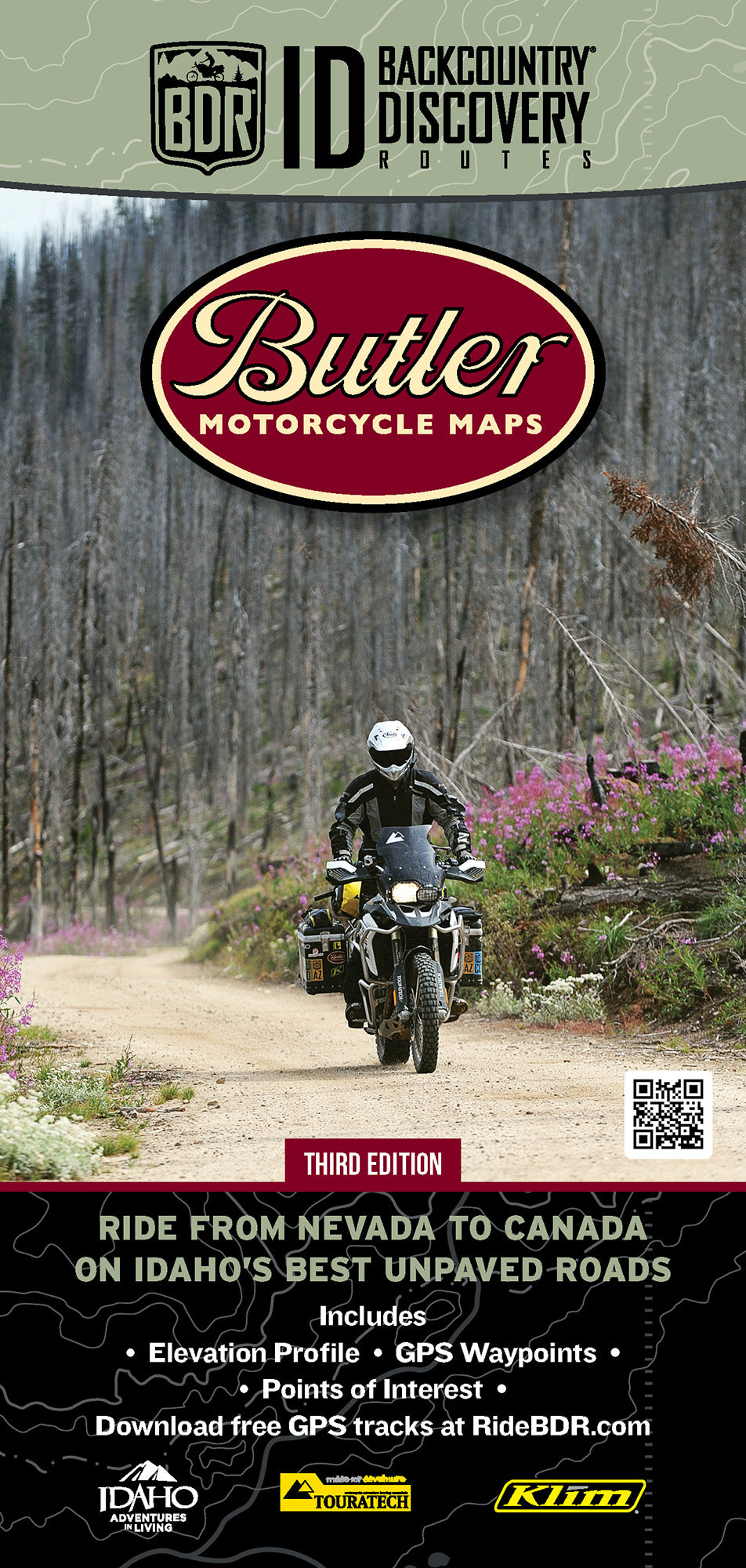 Idaho Backcountry Discovery Route (IDBDR) Map – V3