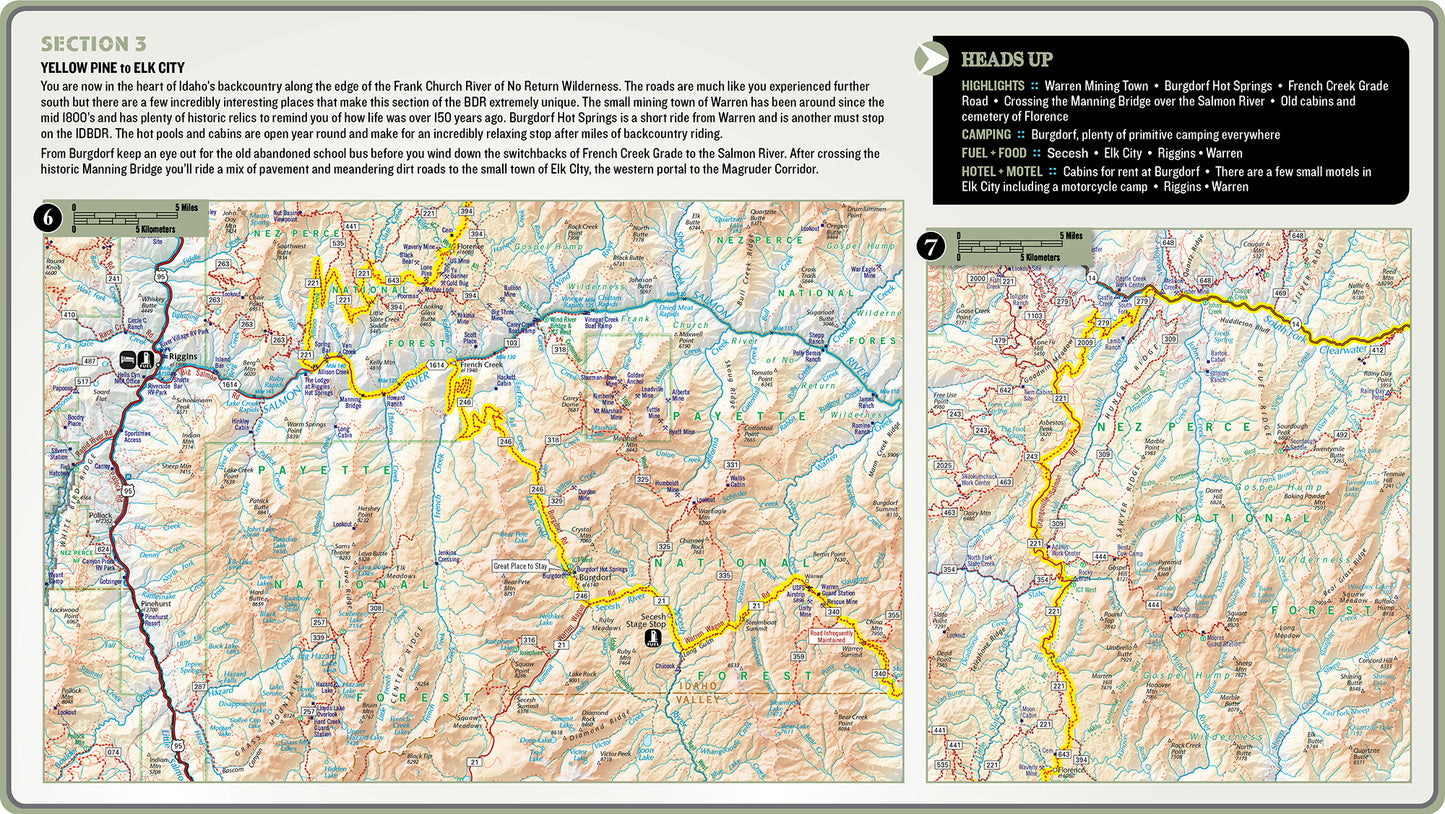 Idaho Backcountry Discovery Route (IDBDR) Map – V3
