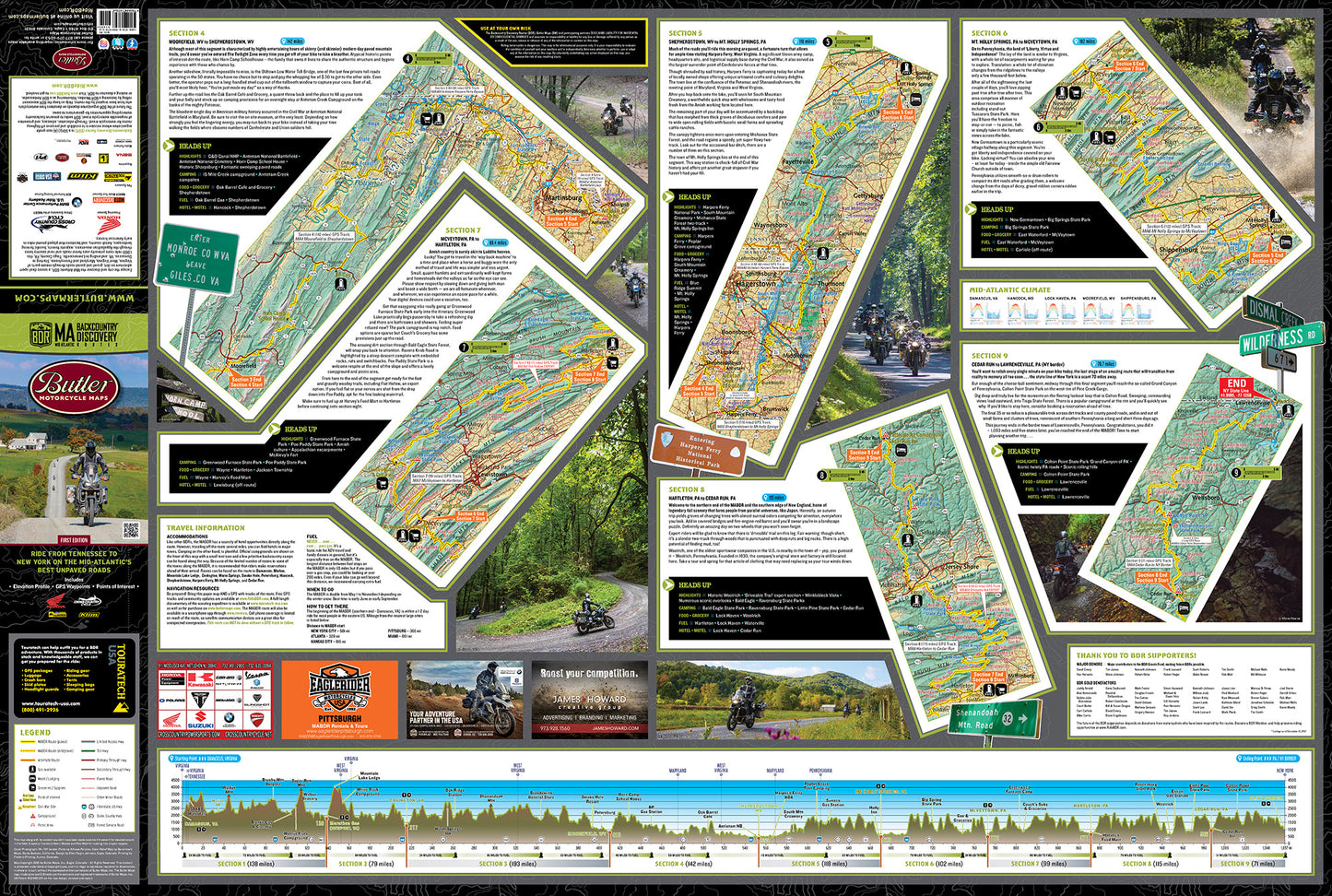 Mid-Atlantic Backcountry Discovery Route (MABDR) Map – V1