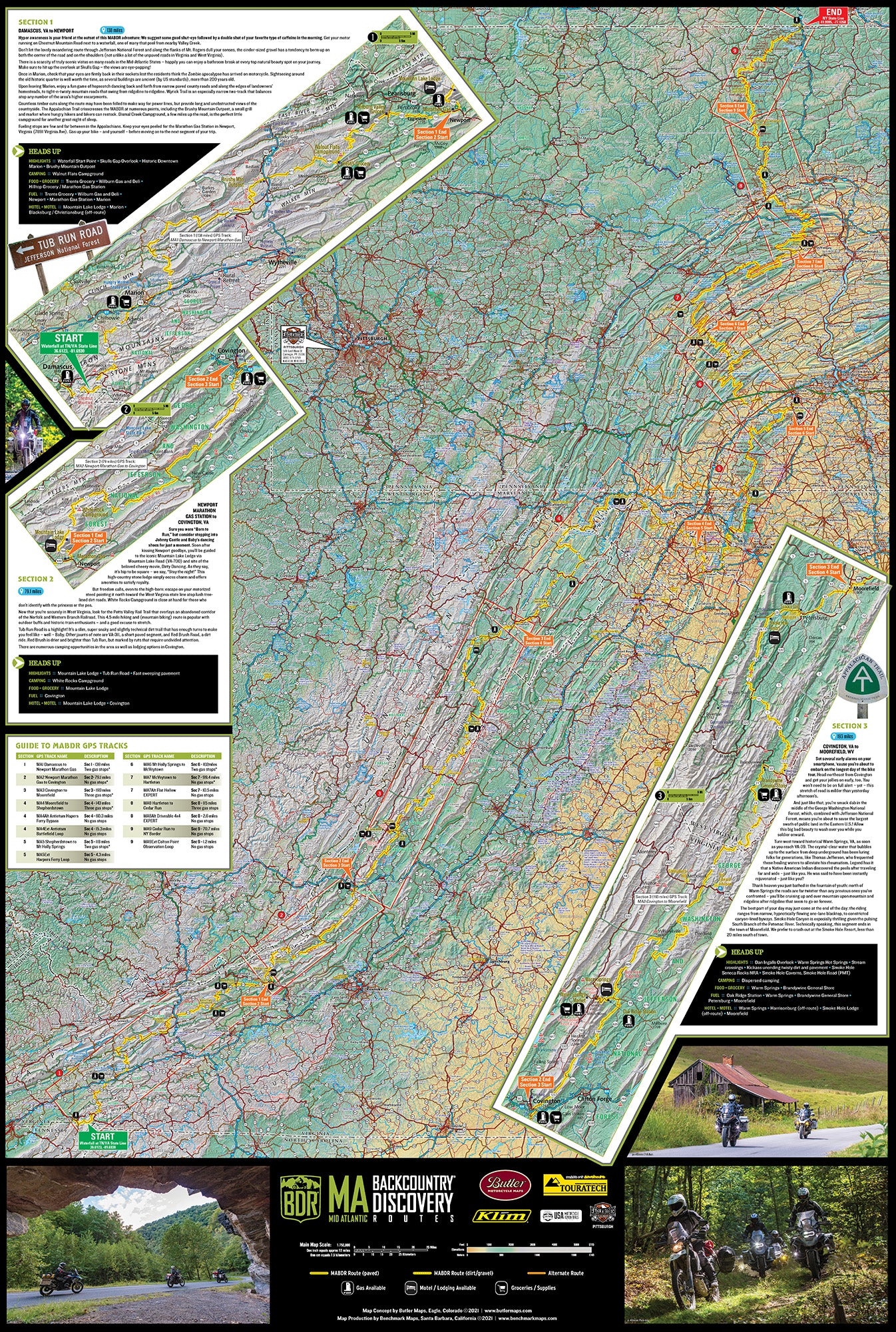 Mid-Atlantic Backcountry Discovery Route (MABDR) Map – V1 – The ...