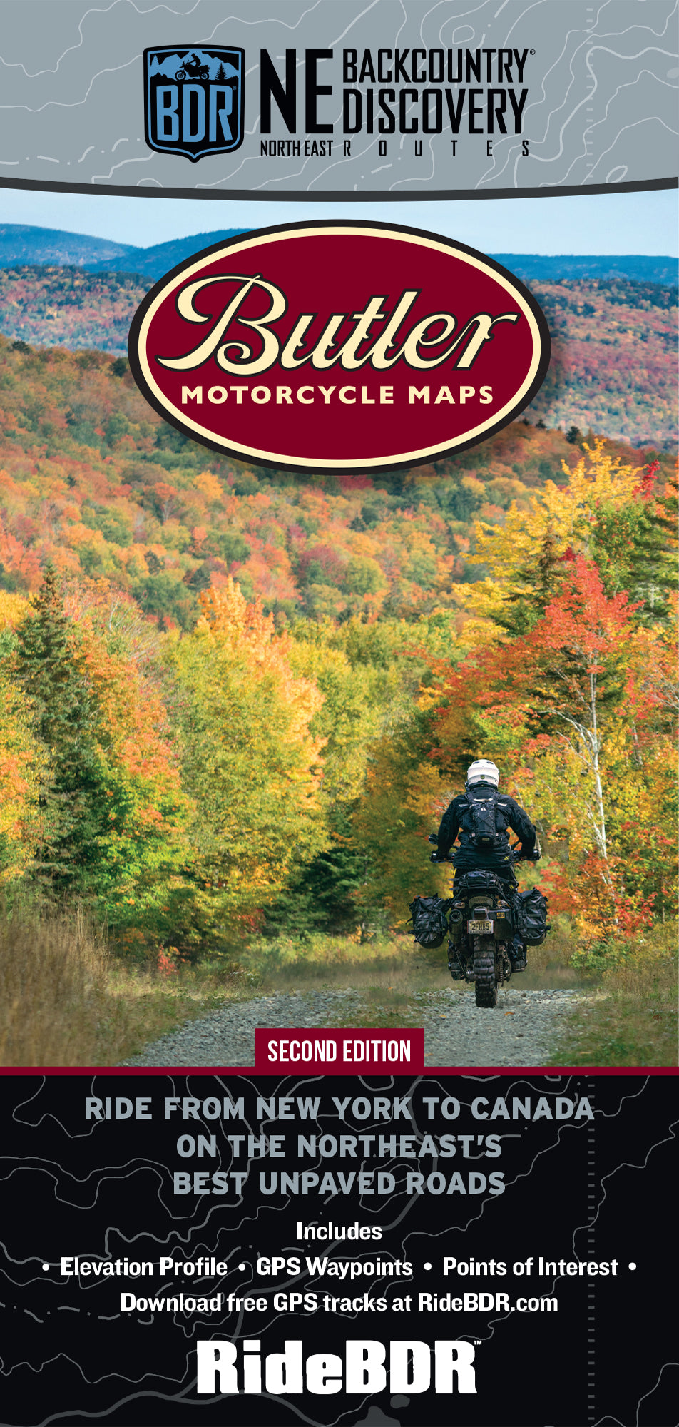 Northeast Backcountry Discovery Route (NEBDR) Map