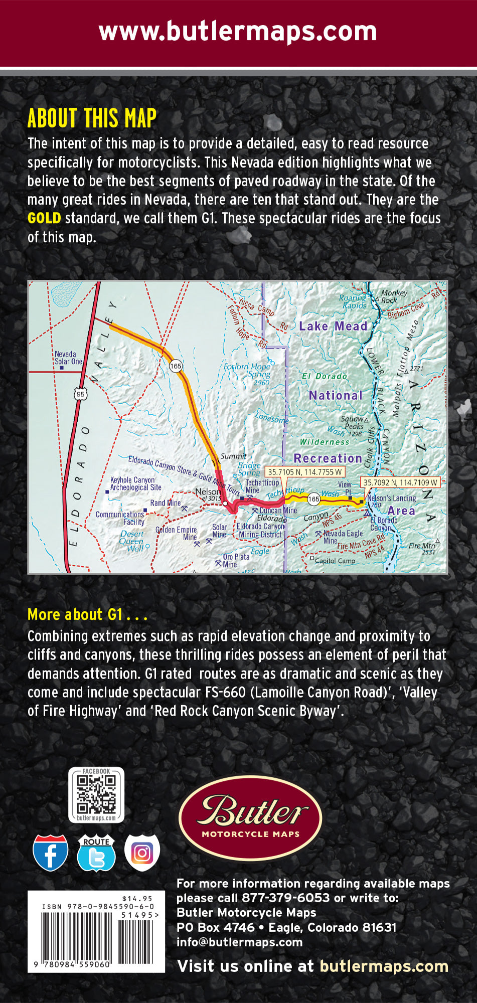 Nevada G1 Map