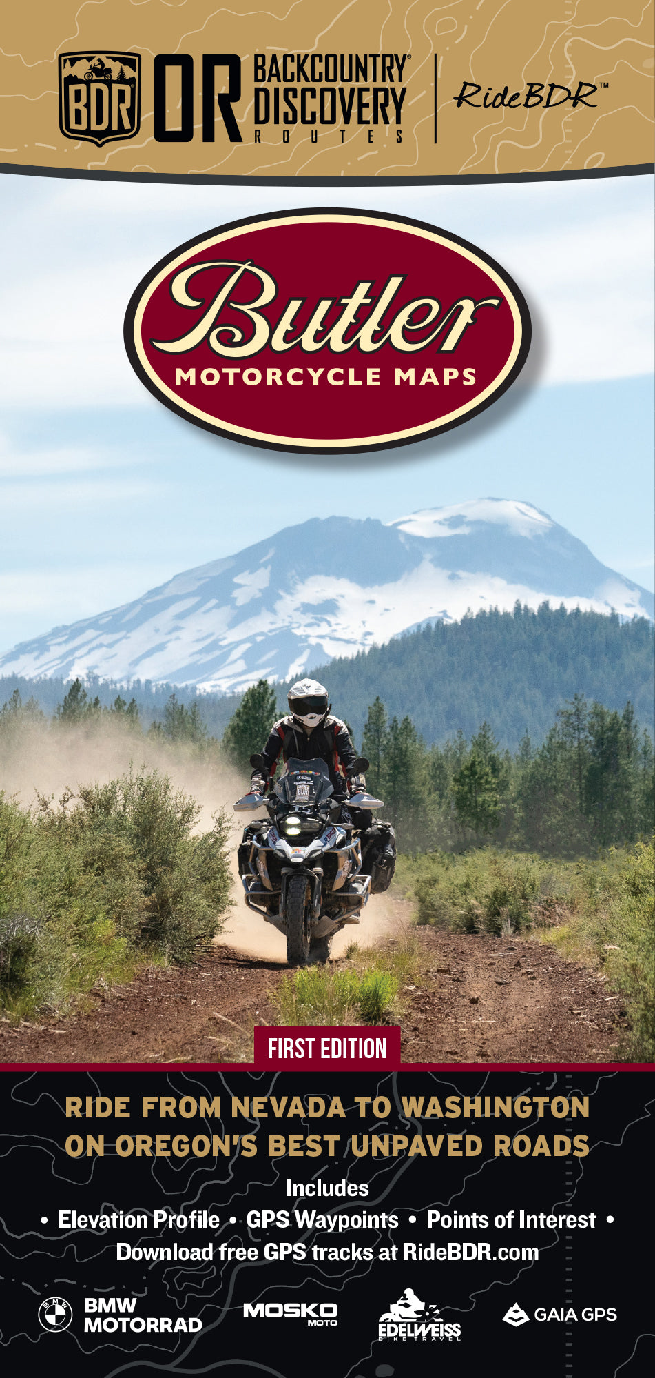 Oregon Backcountry Discovery Route (ORBDR) Map