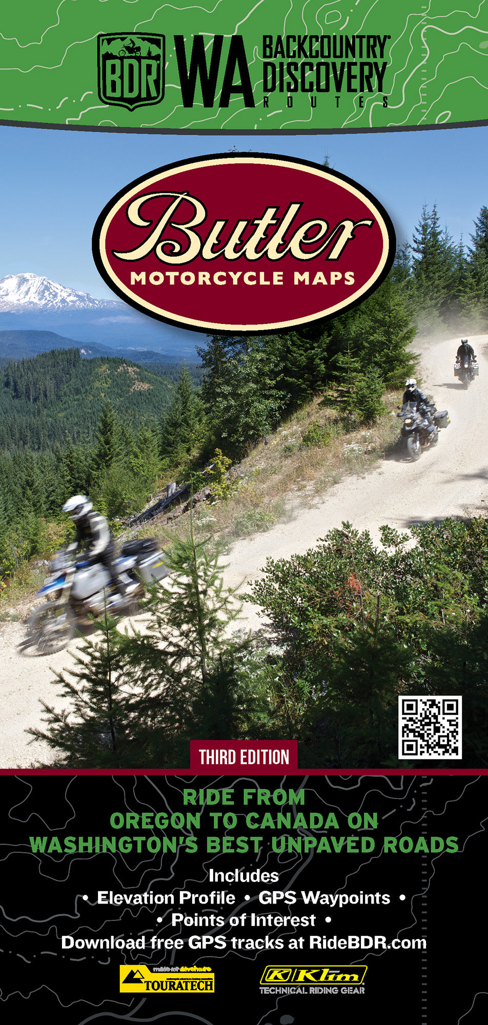 Washington Backcountry Discovery Route (WABDR) Map – V3