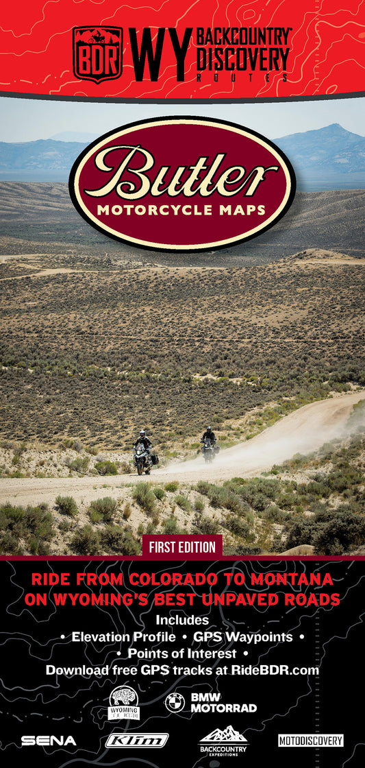 Wyoming Backcountry Discovery Route (WYBDR) 2nd Edition