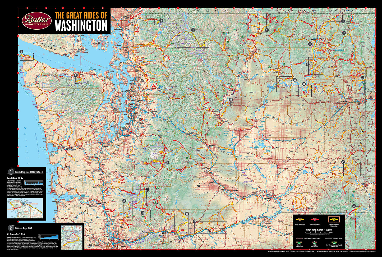 Washington G1 Map 2nd Edition