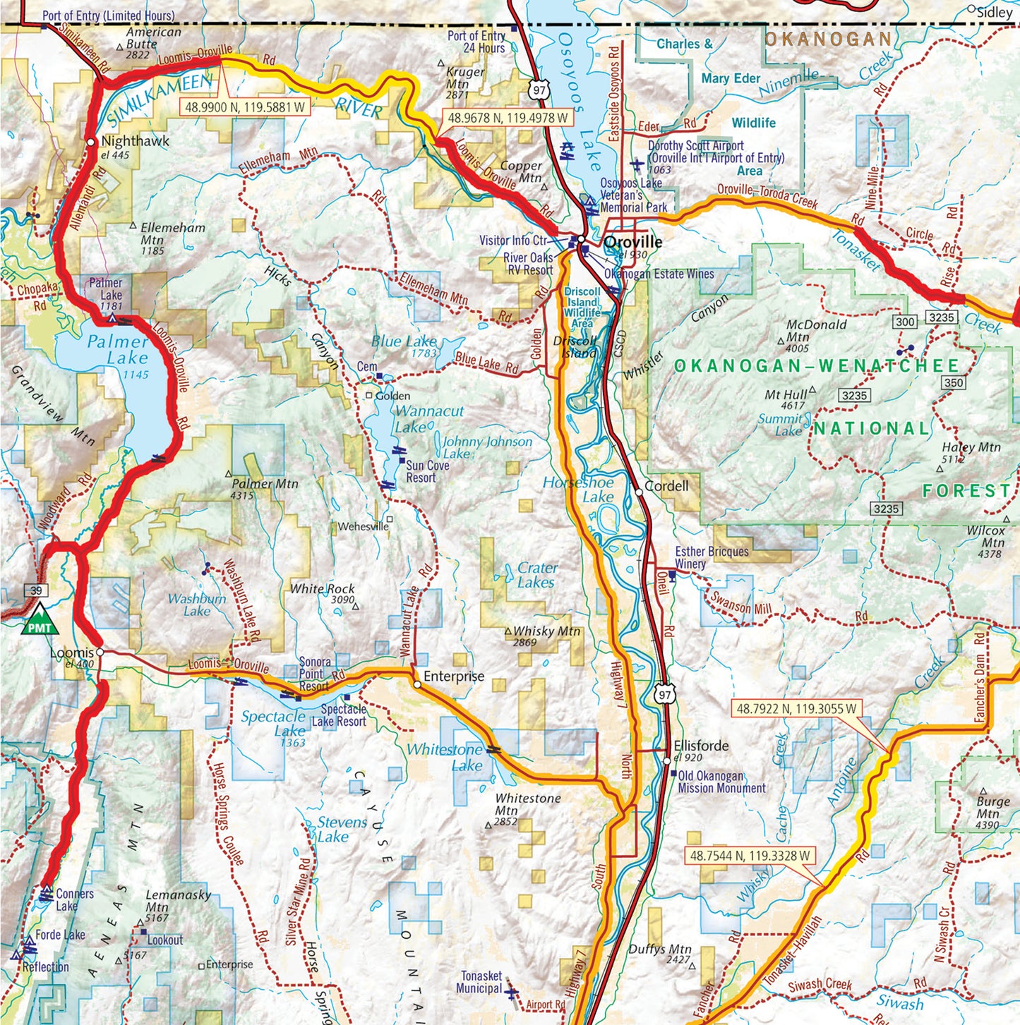 Washington G1 Map 2nd Edition