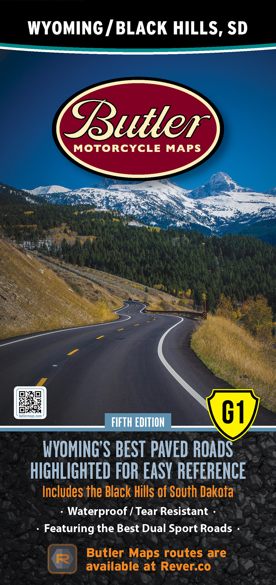 Wyoming and the Black Hills of South Dakota G1 Map – V5