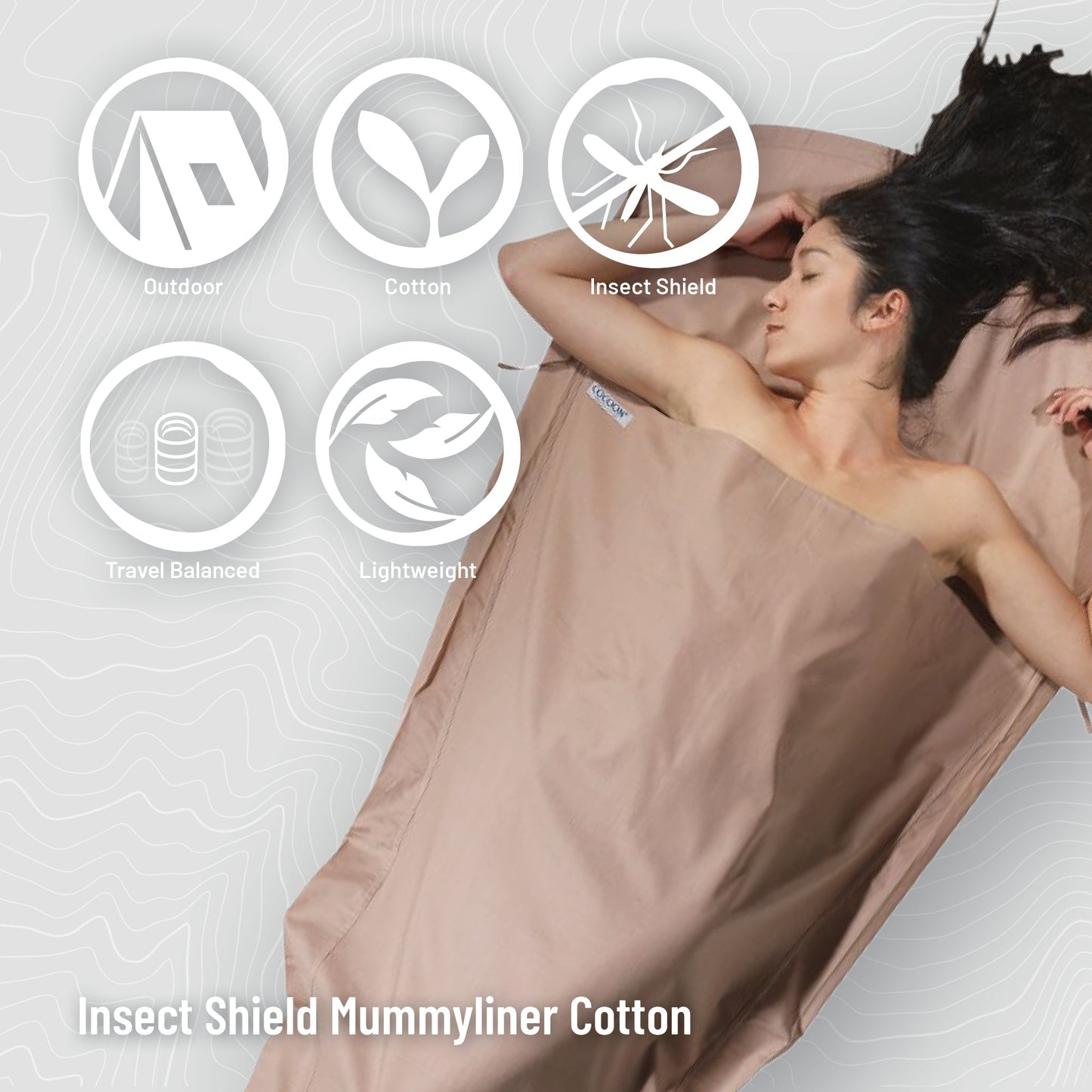 Insect Shield® MummyLiner™ Cotton