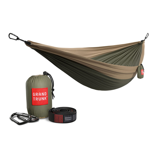 Double Deluxe Hammock w/ Tree Straps