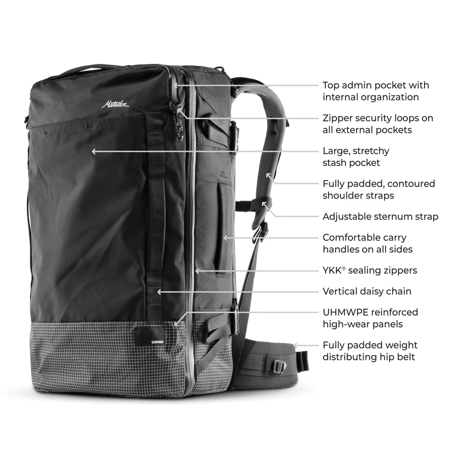 GlobeRider45 Travel Backpack