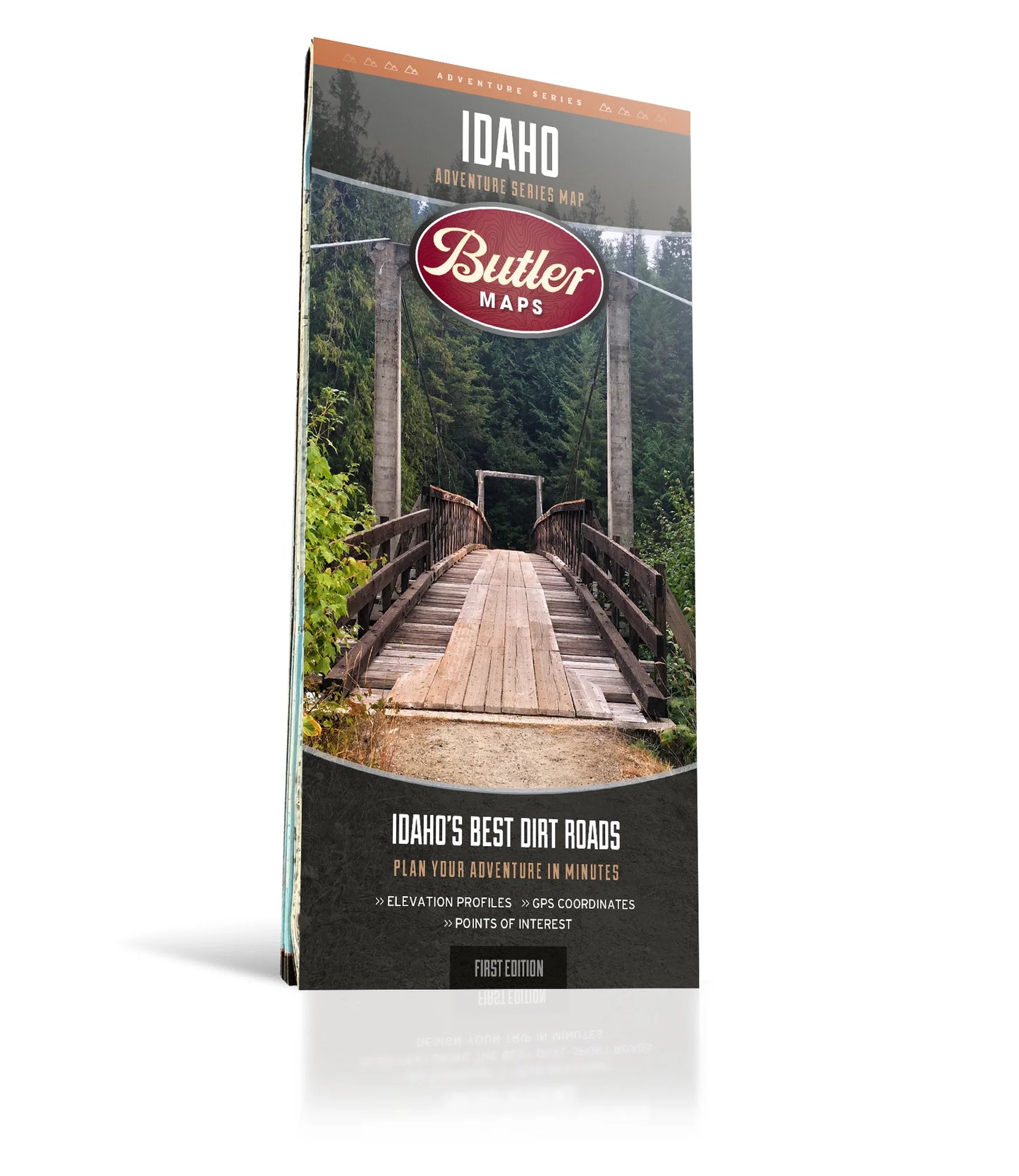 Best Dirt Roads in Idaho - Idaho Adventure Series Map