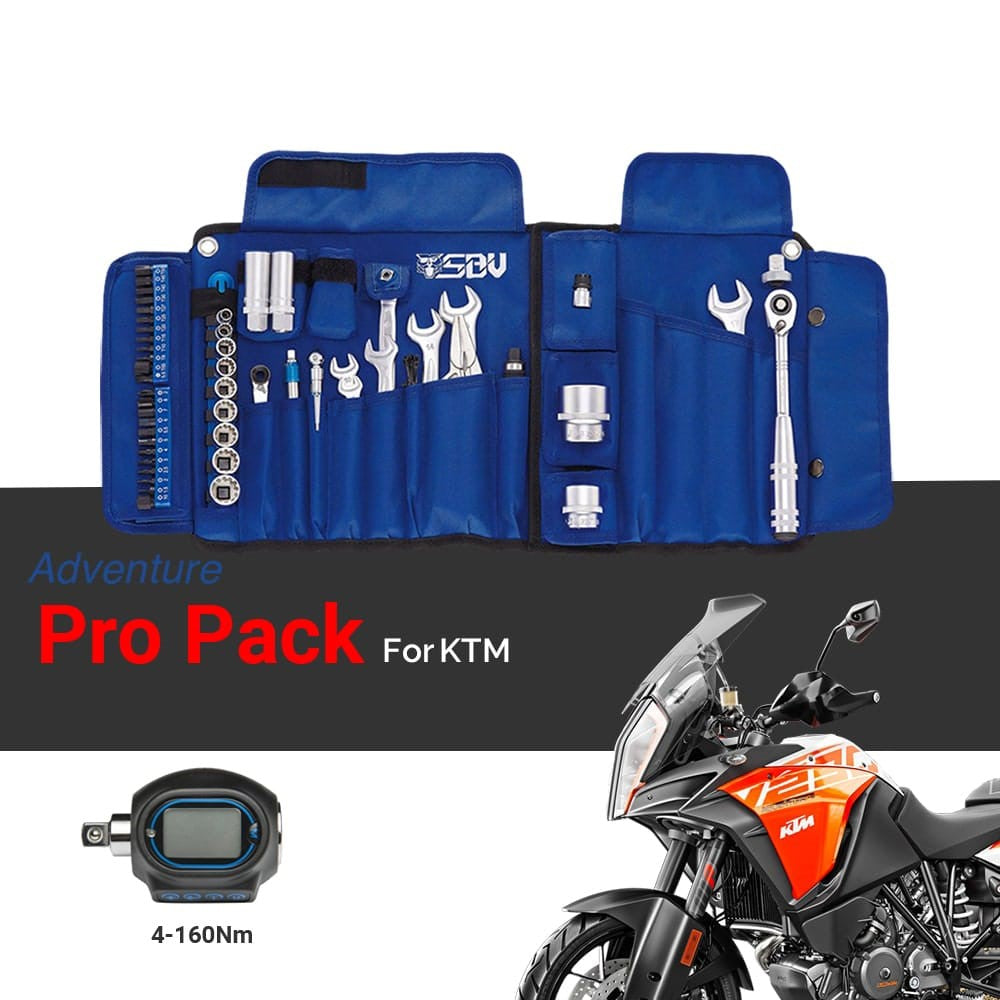 KTM & Husqvarna Pro Pack (Basic Adv Kit, KTM Add On Pouch, Torque Adapter)