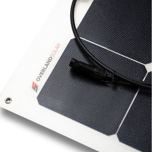 Overlander™ 130 Watt ETFE Semi-Flexible Solar Panel